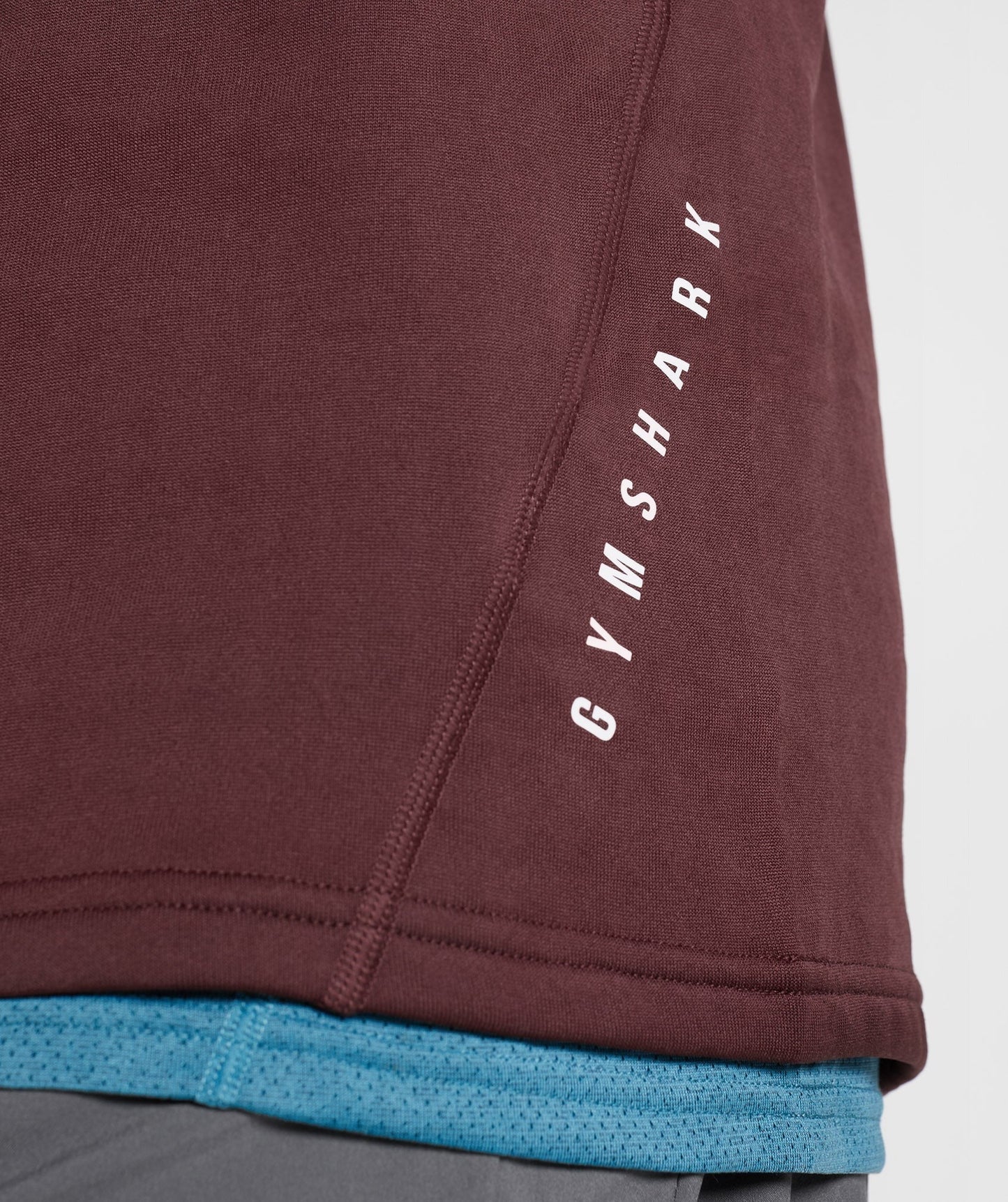 Gymshark Sport 1/4 Zip - Baked Maroon