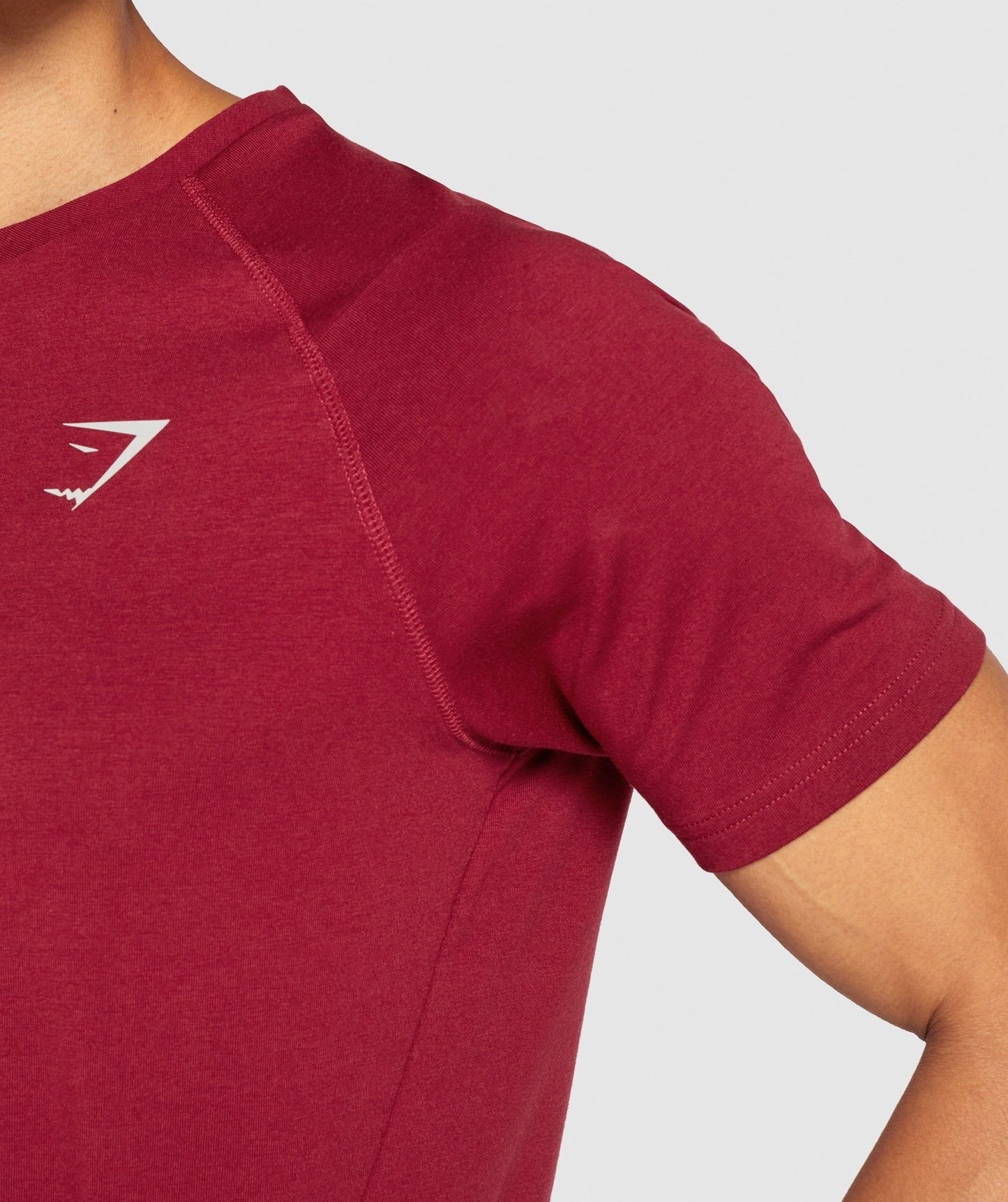 Gymshark Bold T-Shirt - Burgundy