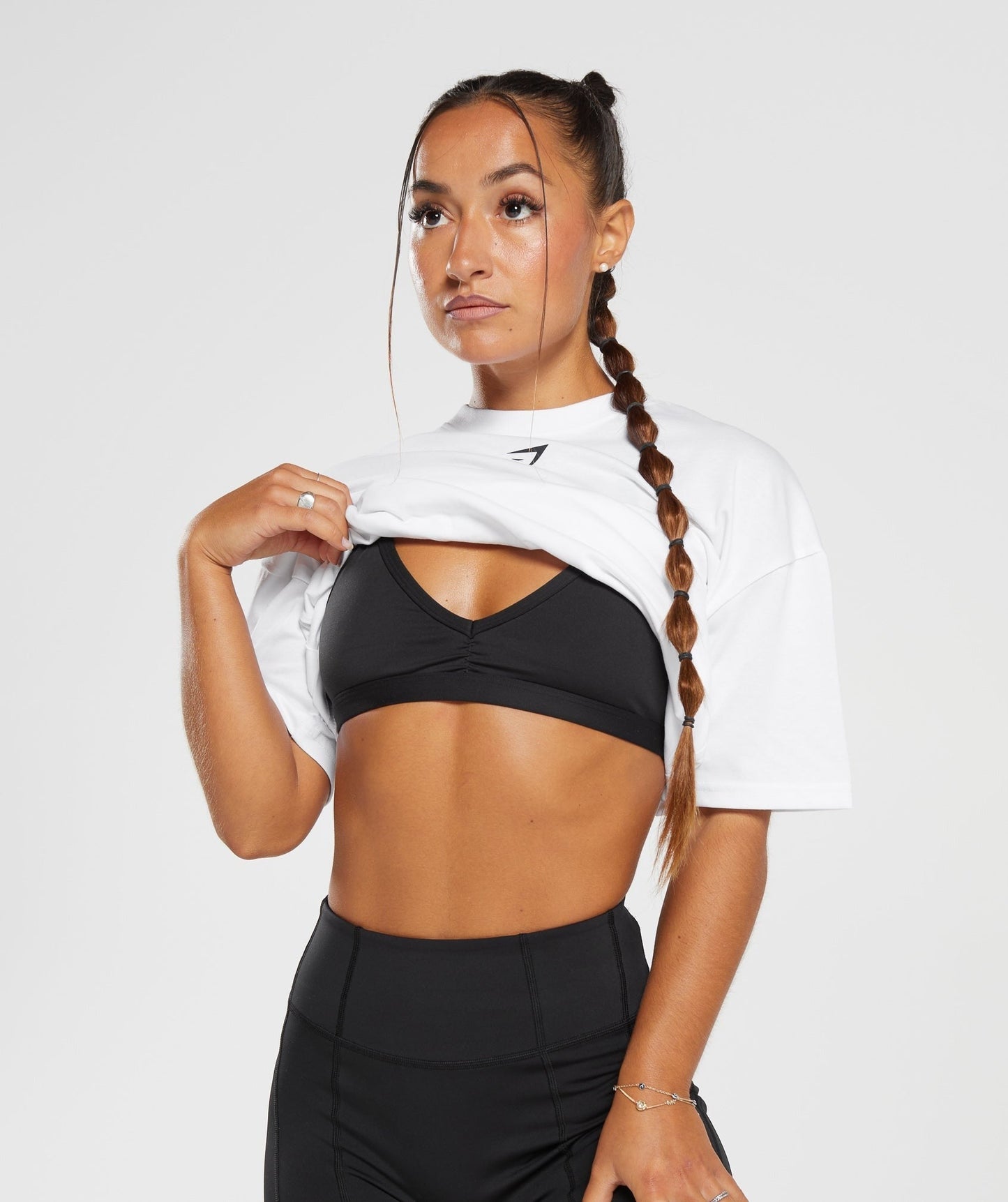 Gymshark GS Power Oversized T-Shirt - White