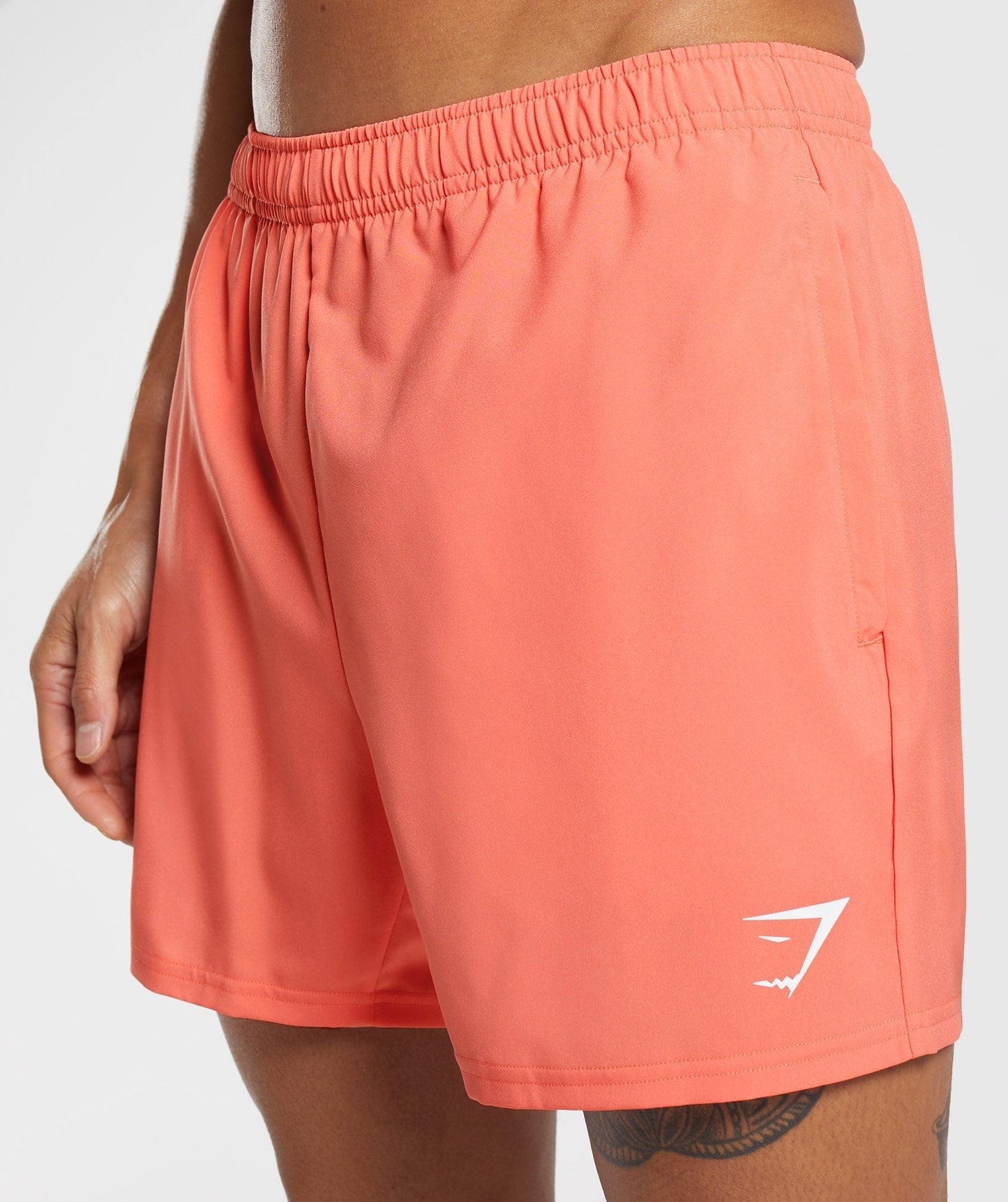 Gymshark Arrival 5" Shorts - Aerospace Orange