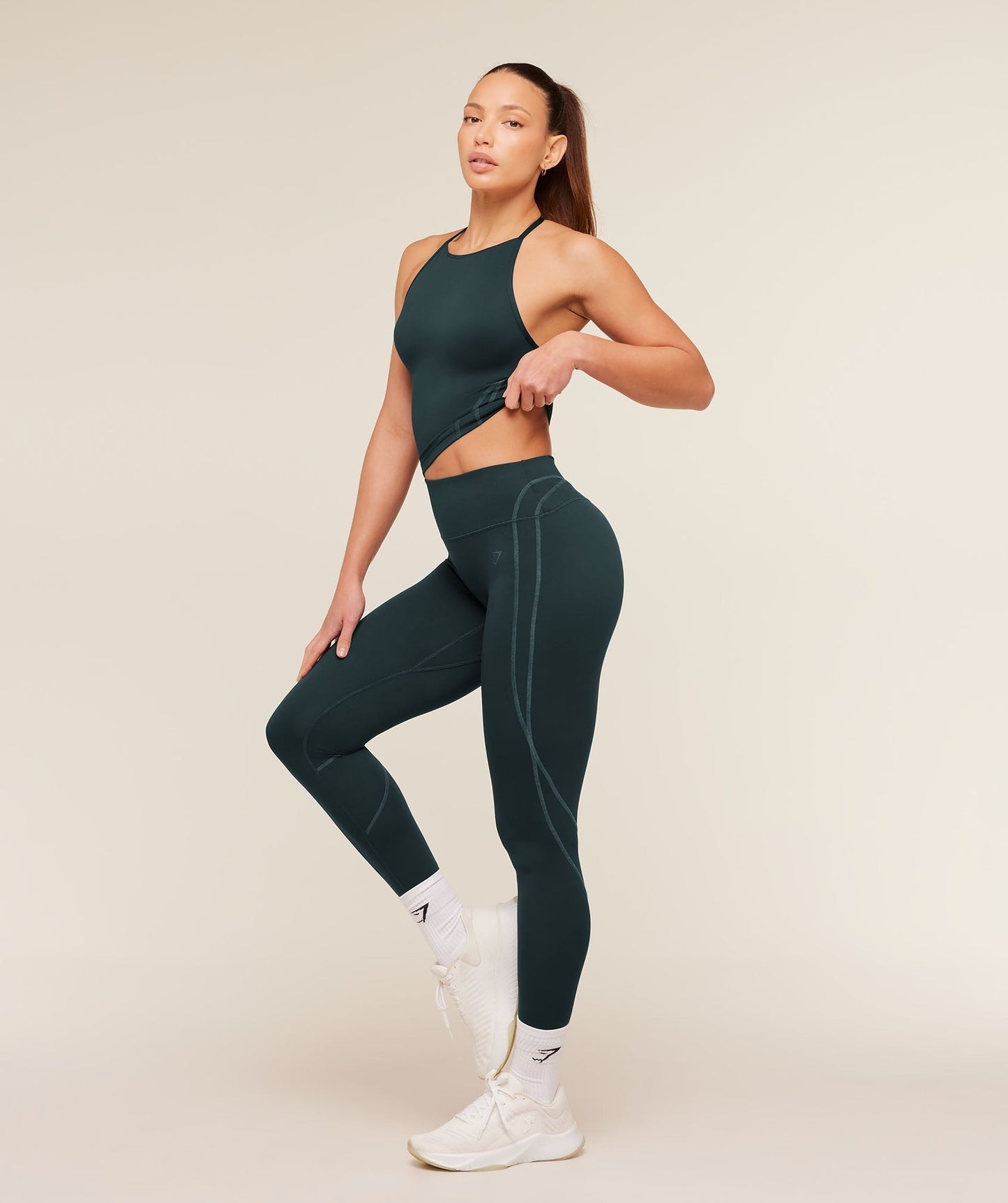 Gymshark Volt Tank Top - Deep Petrol Blue/Stealth Blue