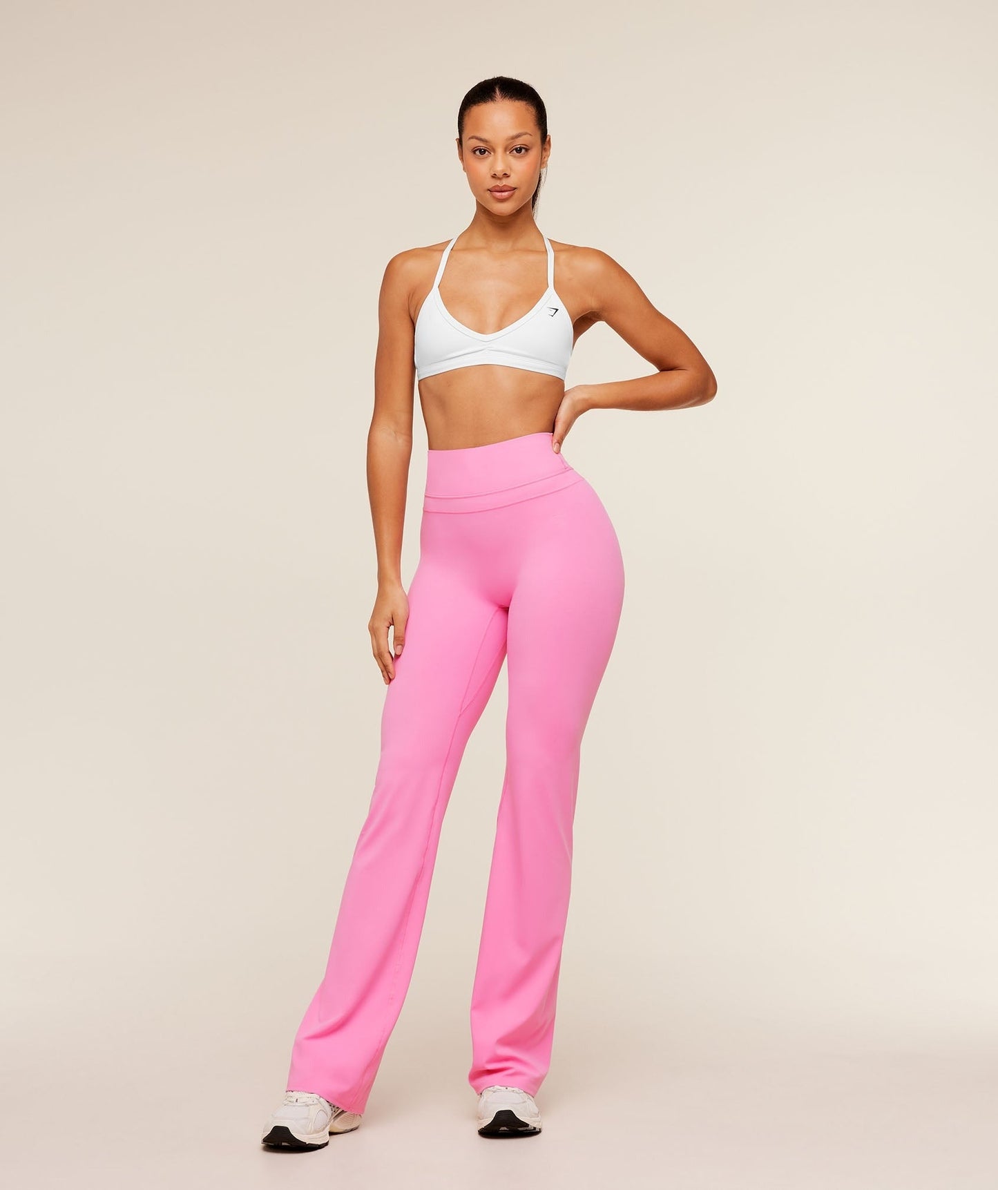 Gymshark Whitney Tall Flared Legging - Focus Pink