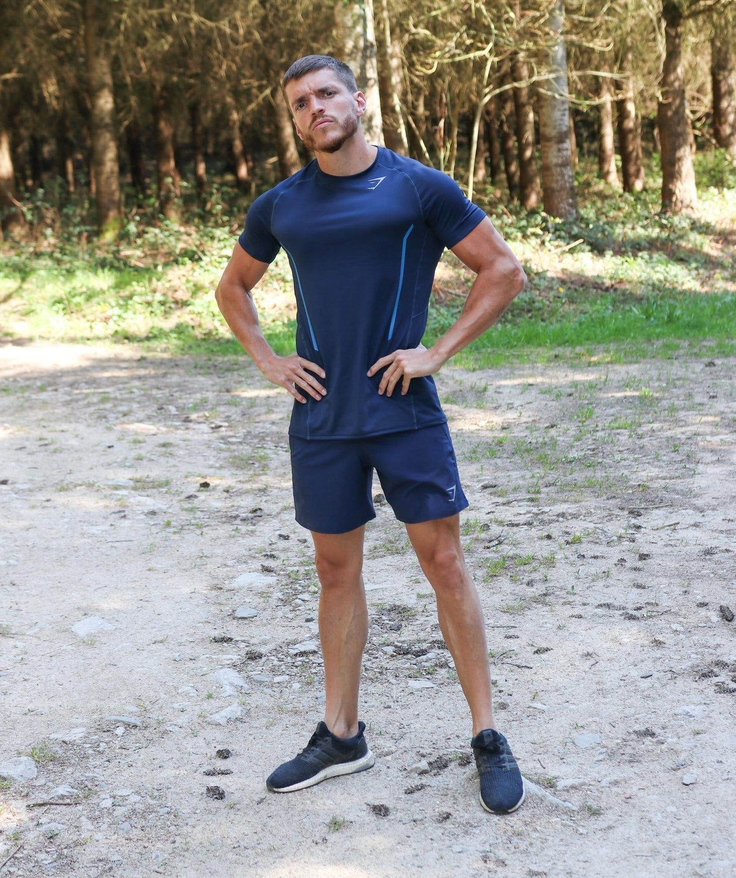 Gymshark Contemporary Shorts - Dark Blue