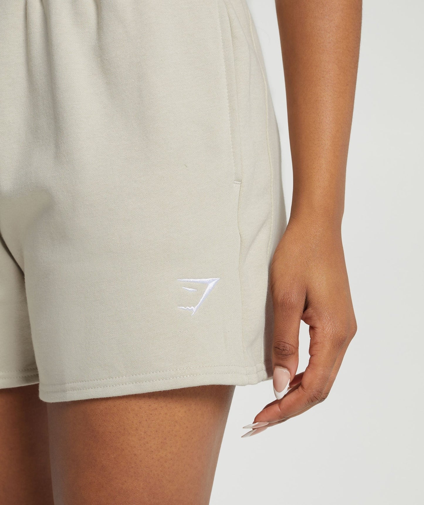 Gymshark Training Fleece Shorts - Pebble Grey