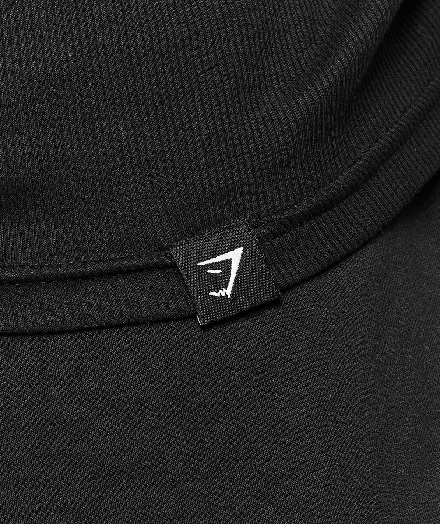 Gymshark Ribbed Long Sleeve T-Shirt - Black