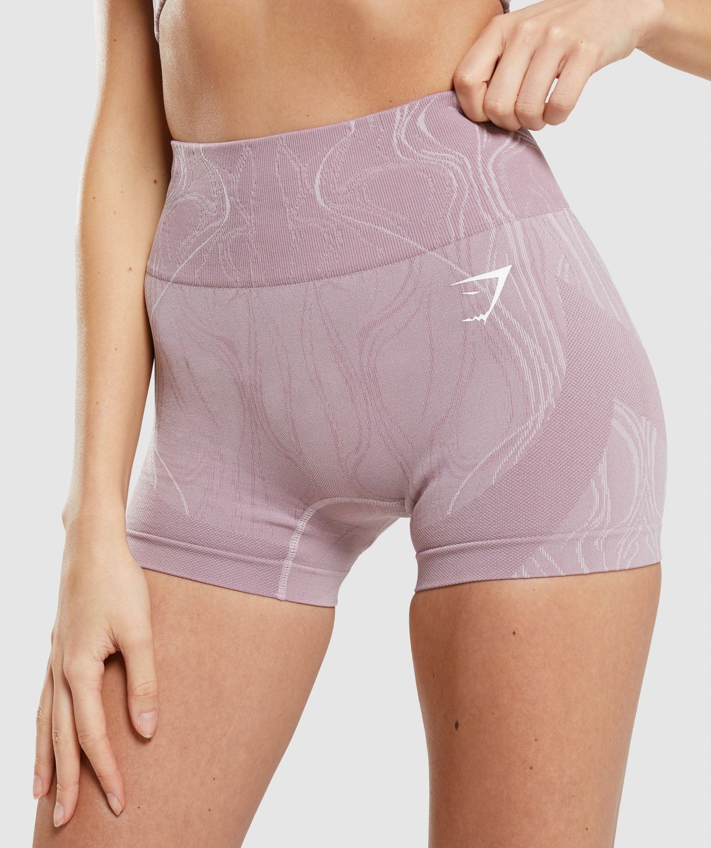 Gymshark Mercury Seamless Shorts - Light Purple