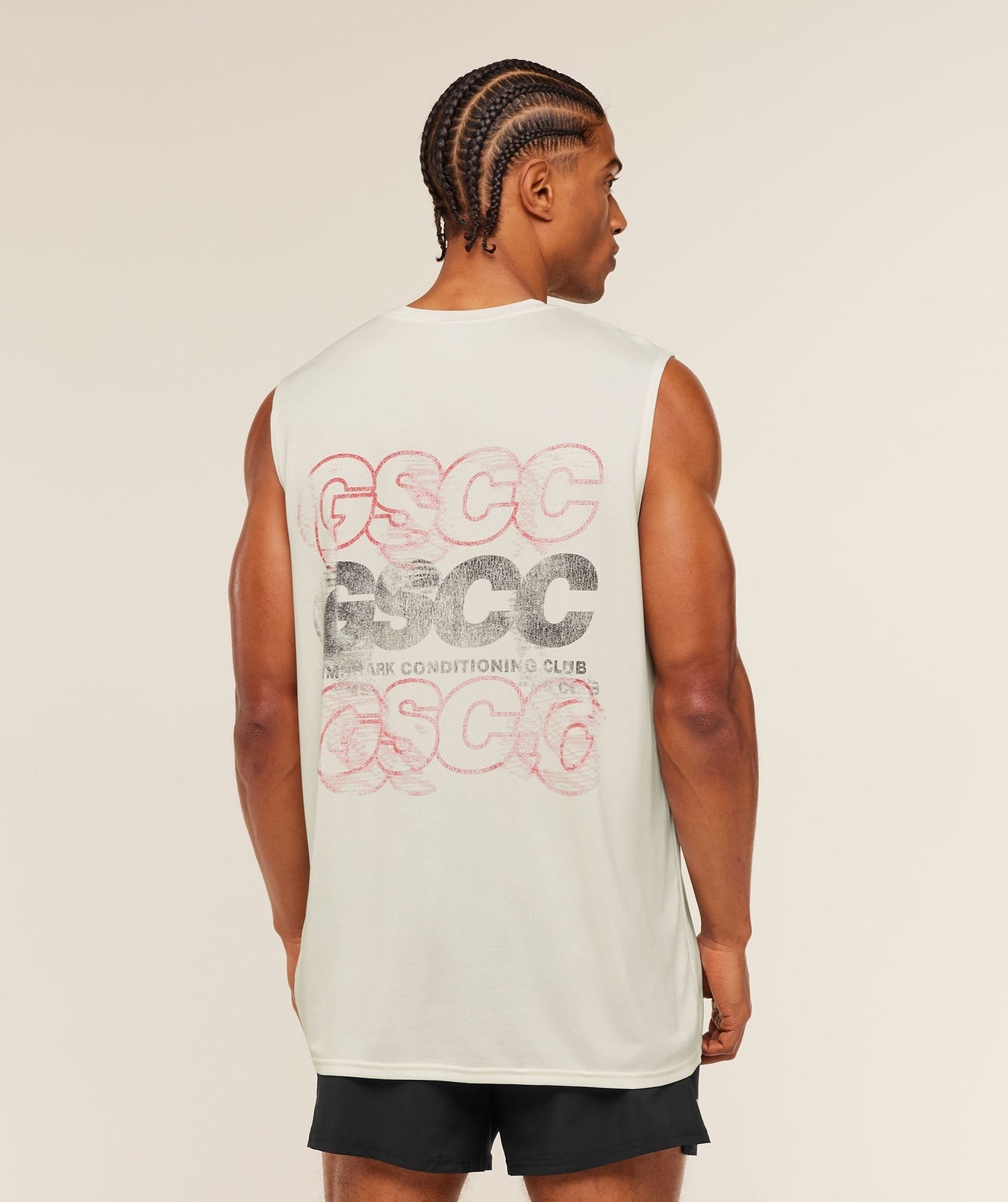 Gymshark GSCC Graphic Tank - Soft White