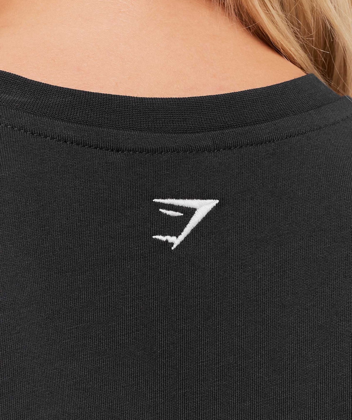 Gymshark Athletic Department Oversized Graphic T-Shirt - Black