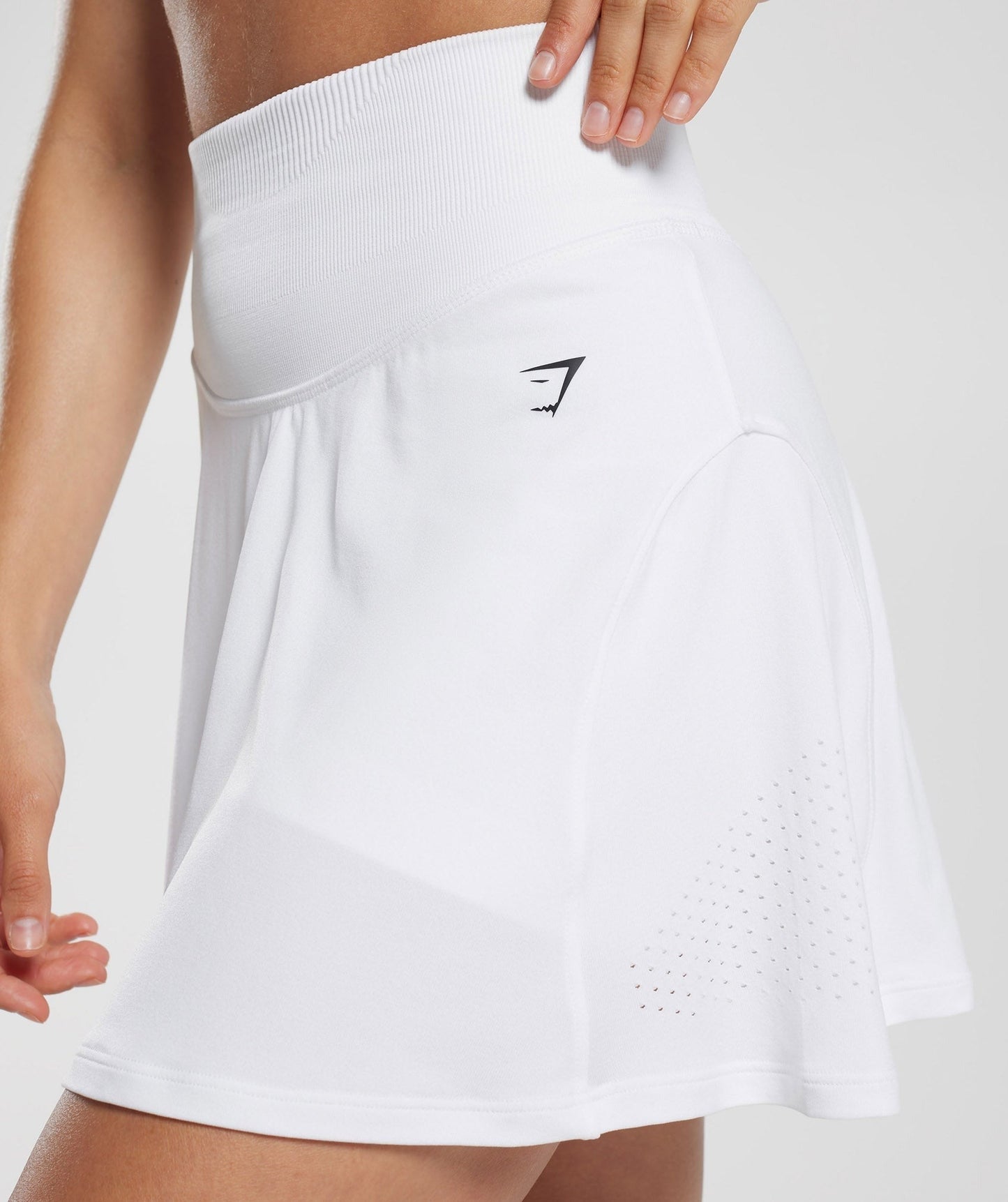 Gymshark Sweat Seamless Skort - White