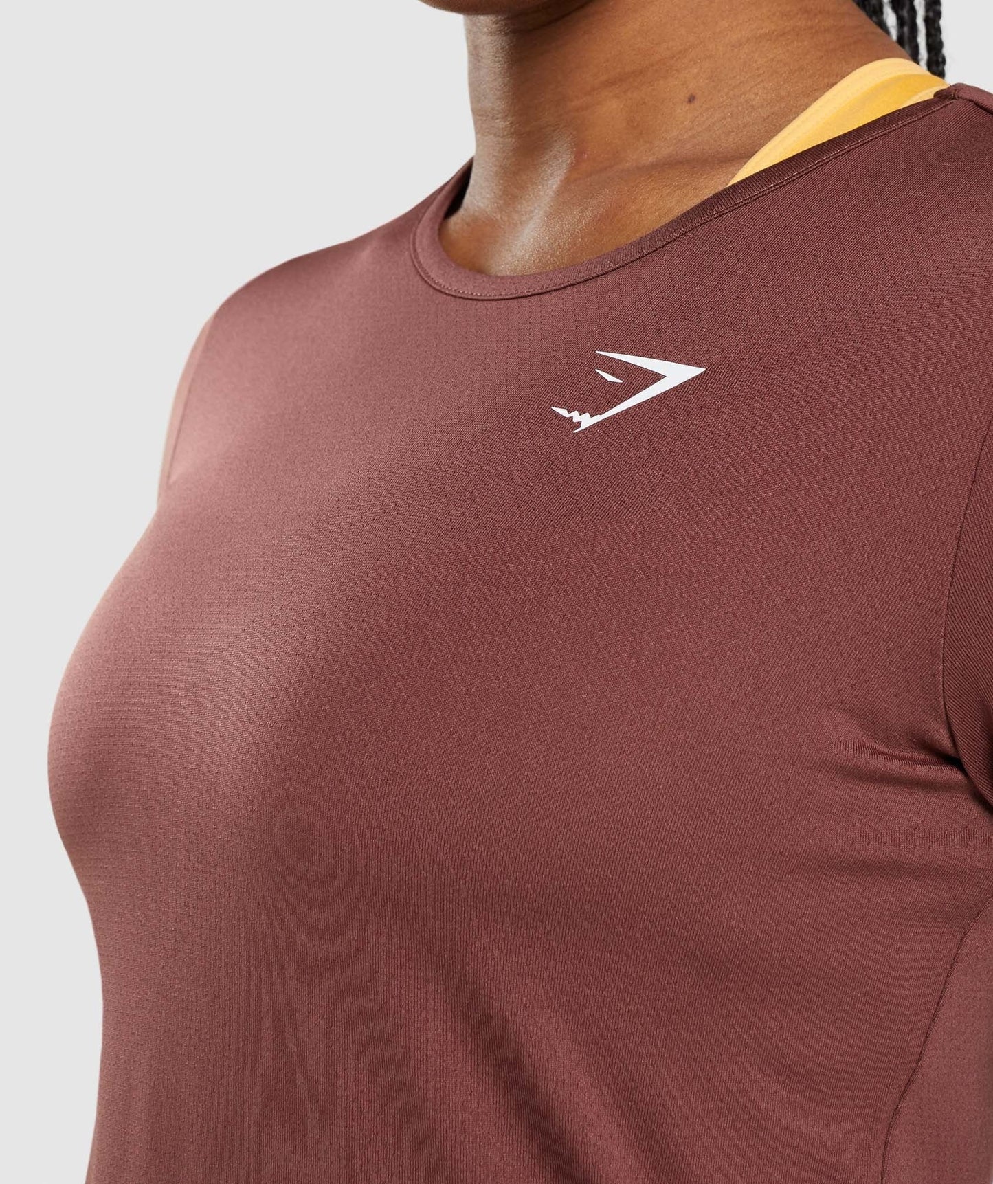 Gymshark Training T-Shirt - Cherry Brown