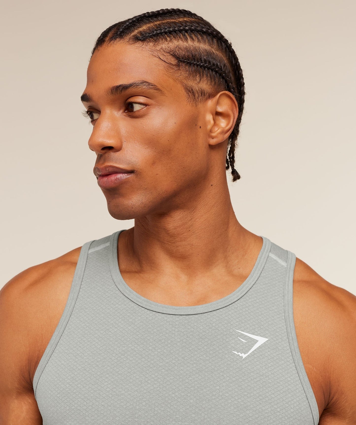 Gymshark Vital Tank - Light Grey/Smokey Grey