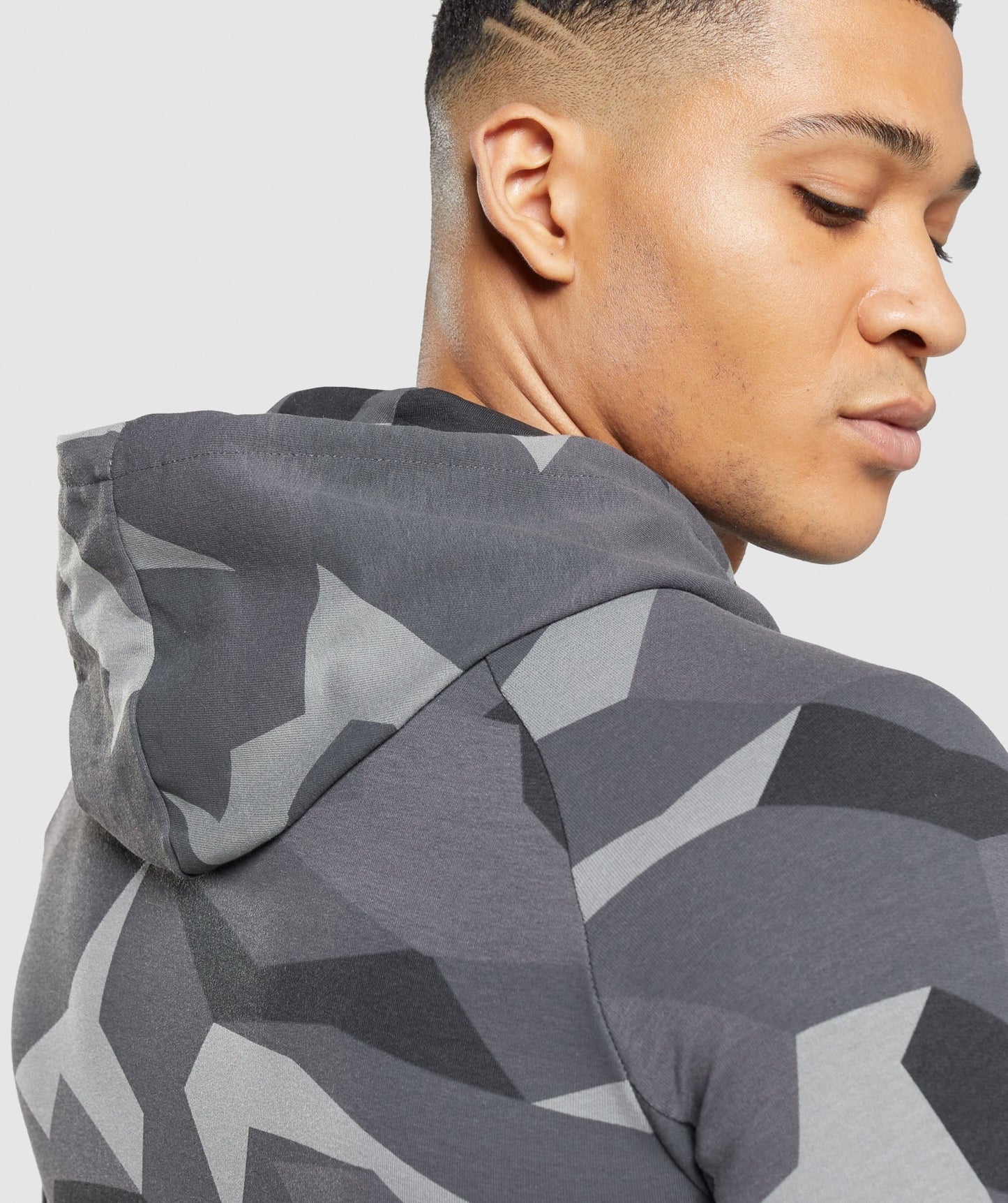 Gymshark Critical Hoodie - Black Print
