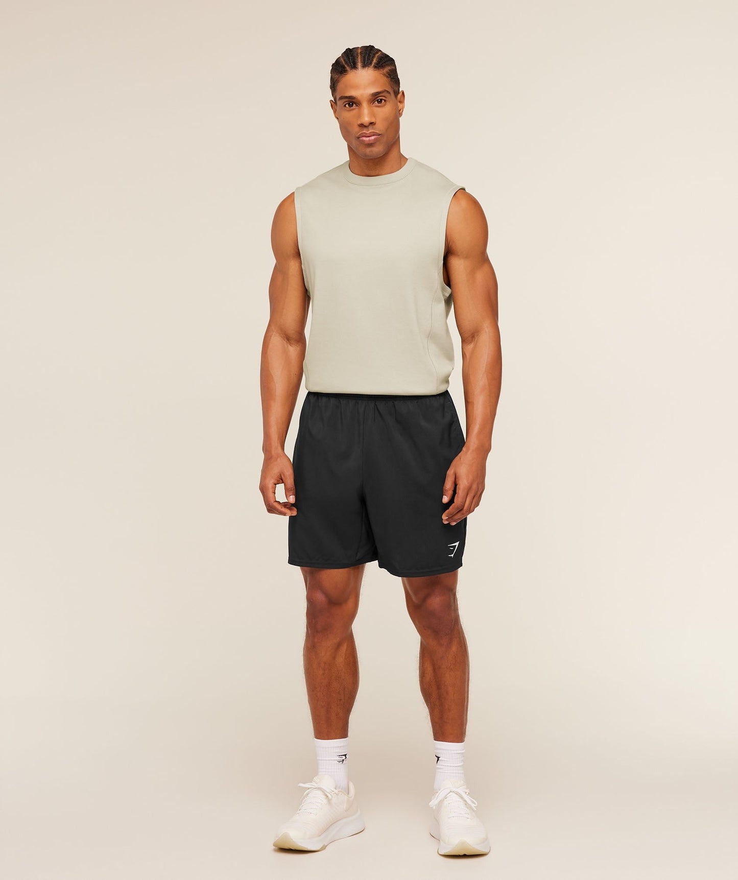Gymshark Off Duty Tank - Pebble Grey