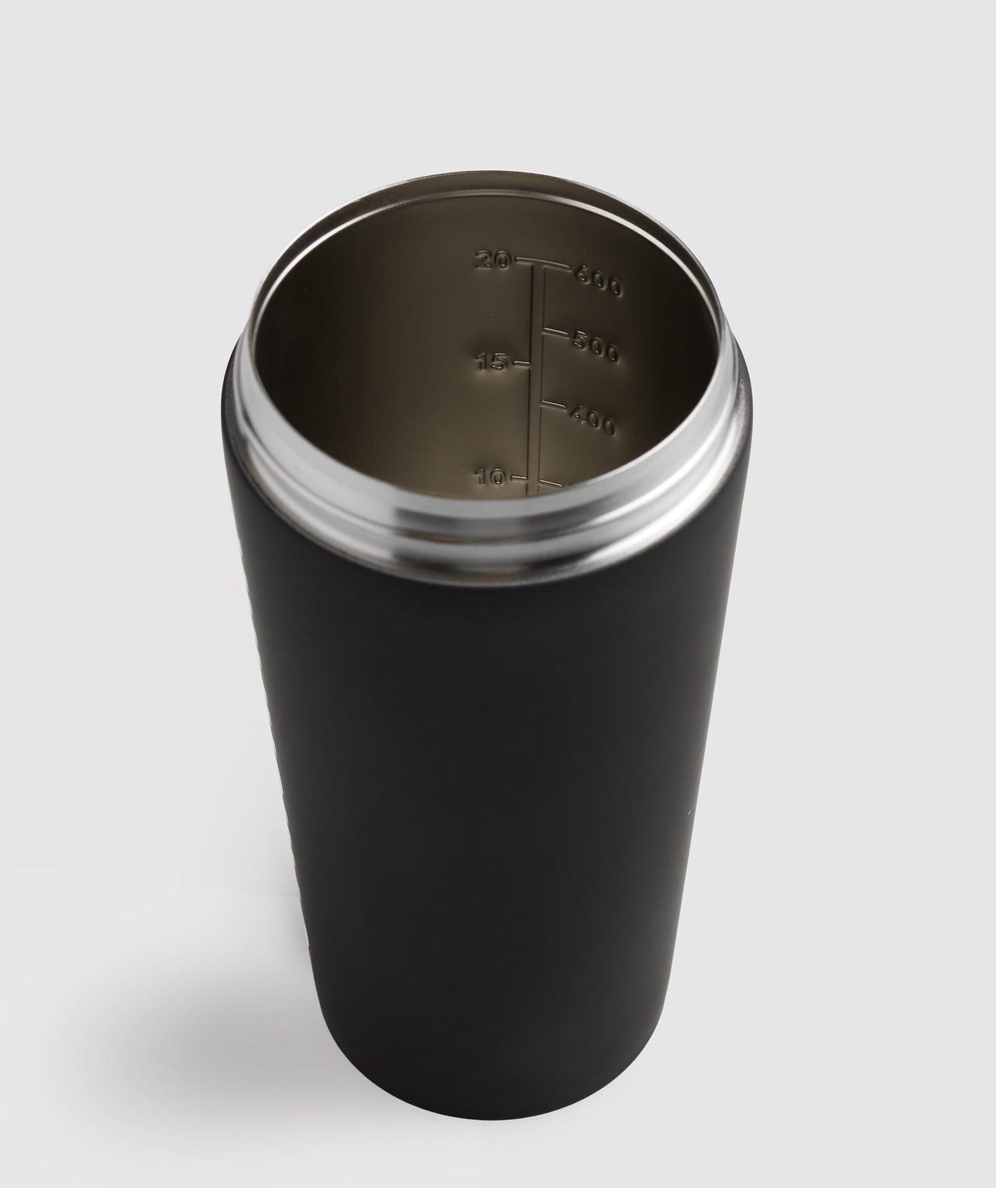 Gymshark Matte Metal Shaker Bottle - Black