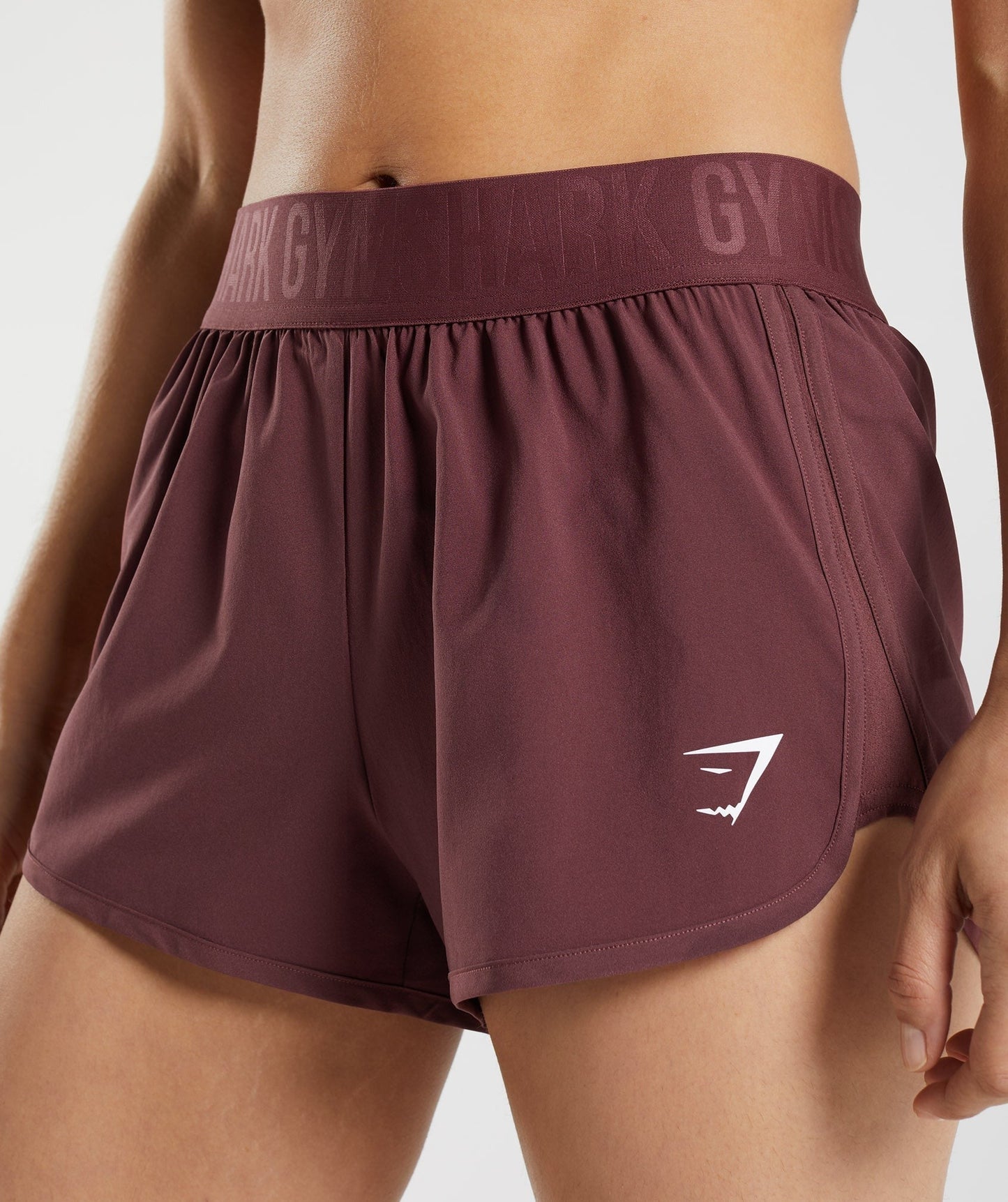Gymshark Training Loose Fit Shorts - Cherry Brown