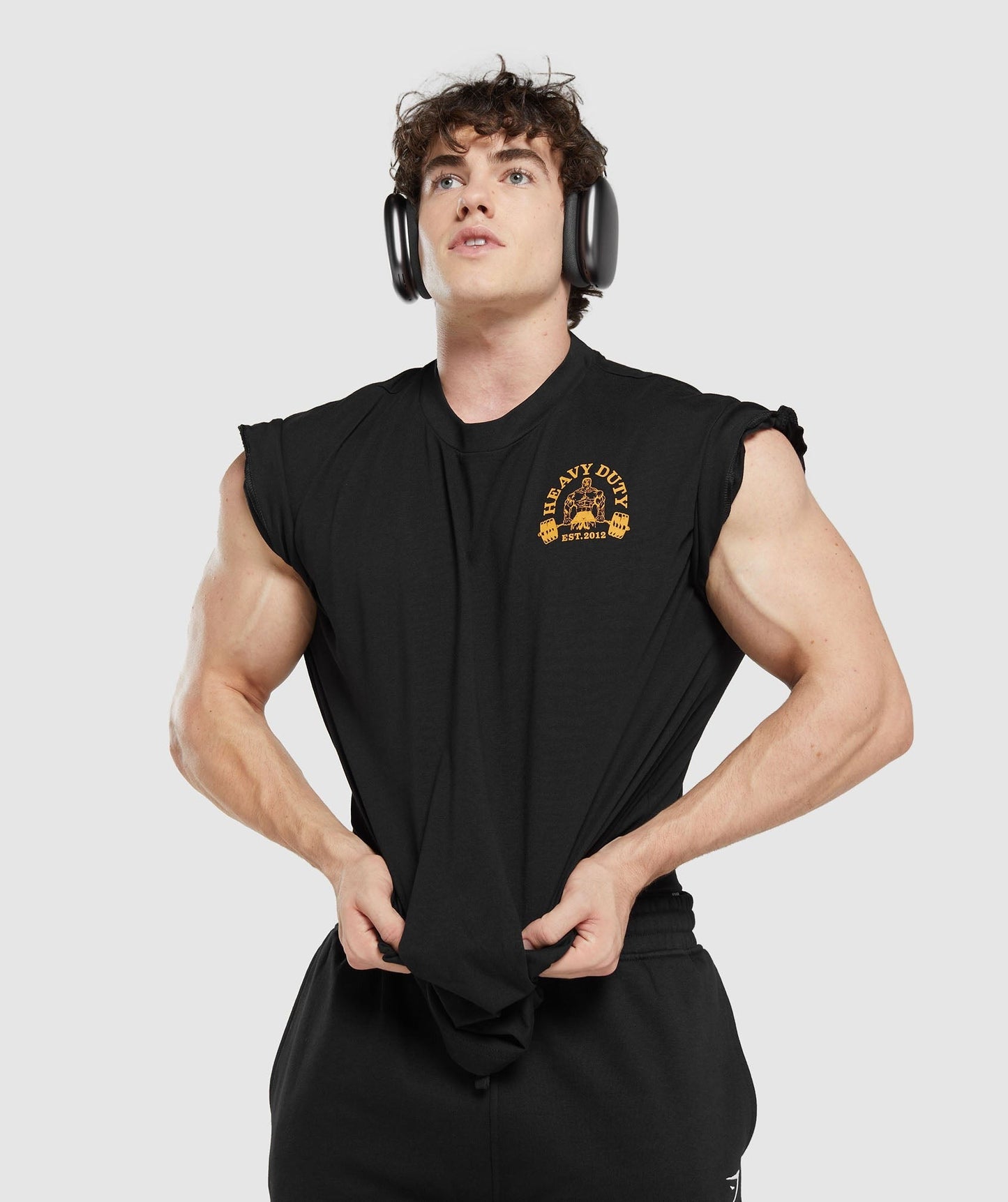 Gymshark Heavy Duty T-Shirt - Black