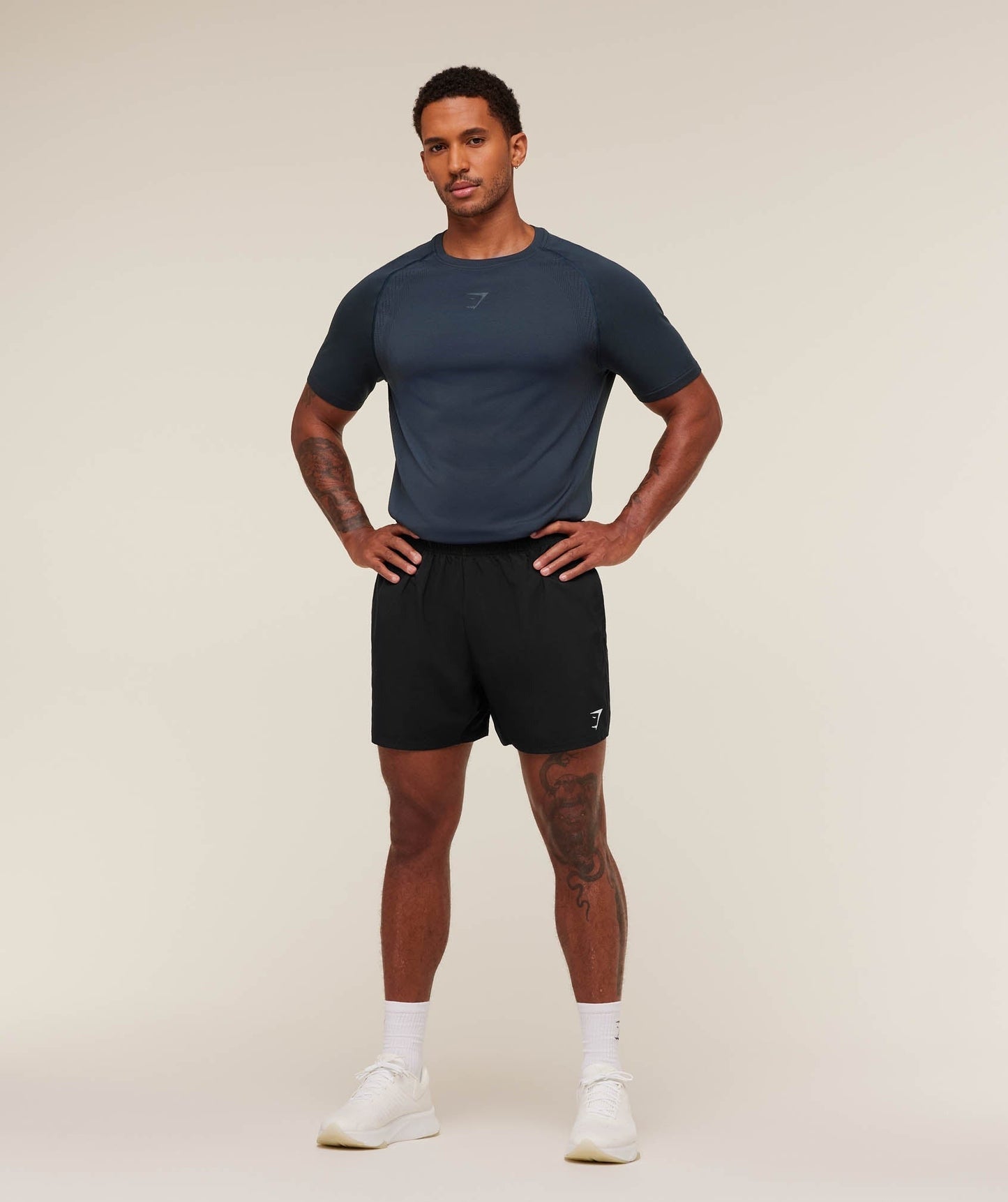 Gymshark Versatile Seamless T-Shirt - Heavy Blue/Navy