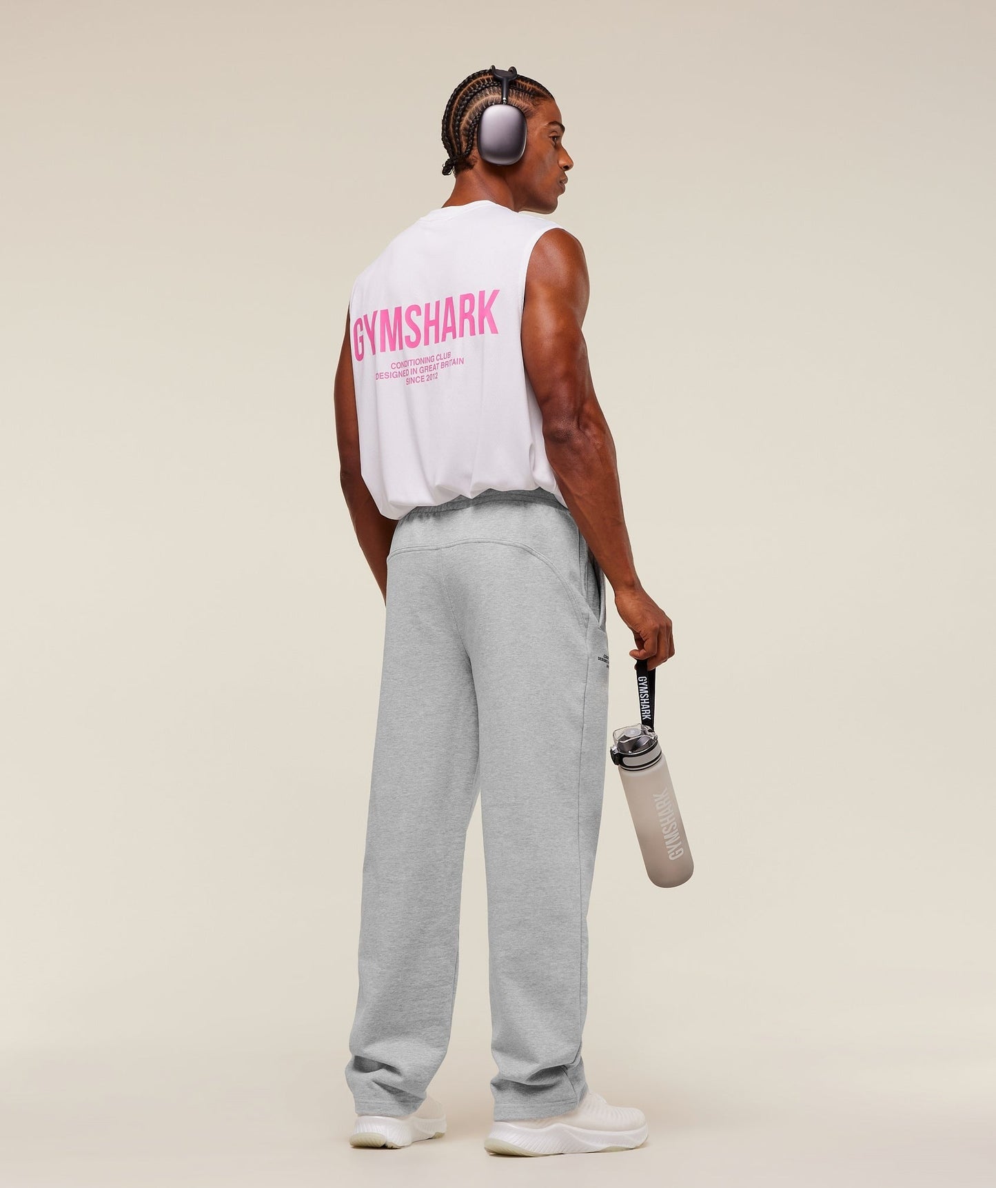 Gymshark Conditioning Club Pant - Light Grey Core Marl