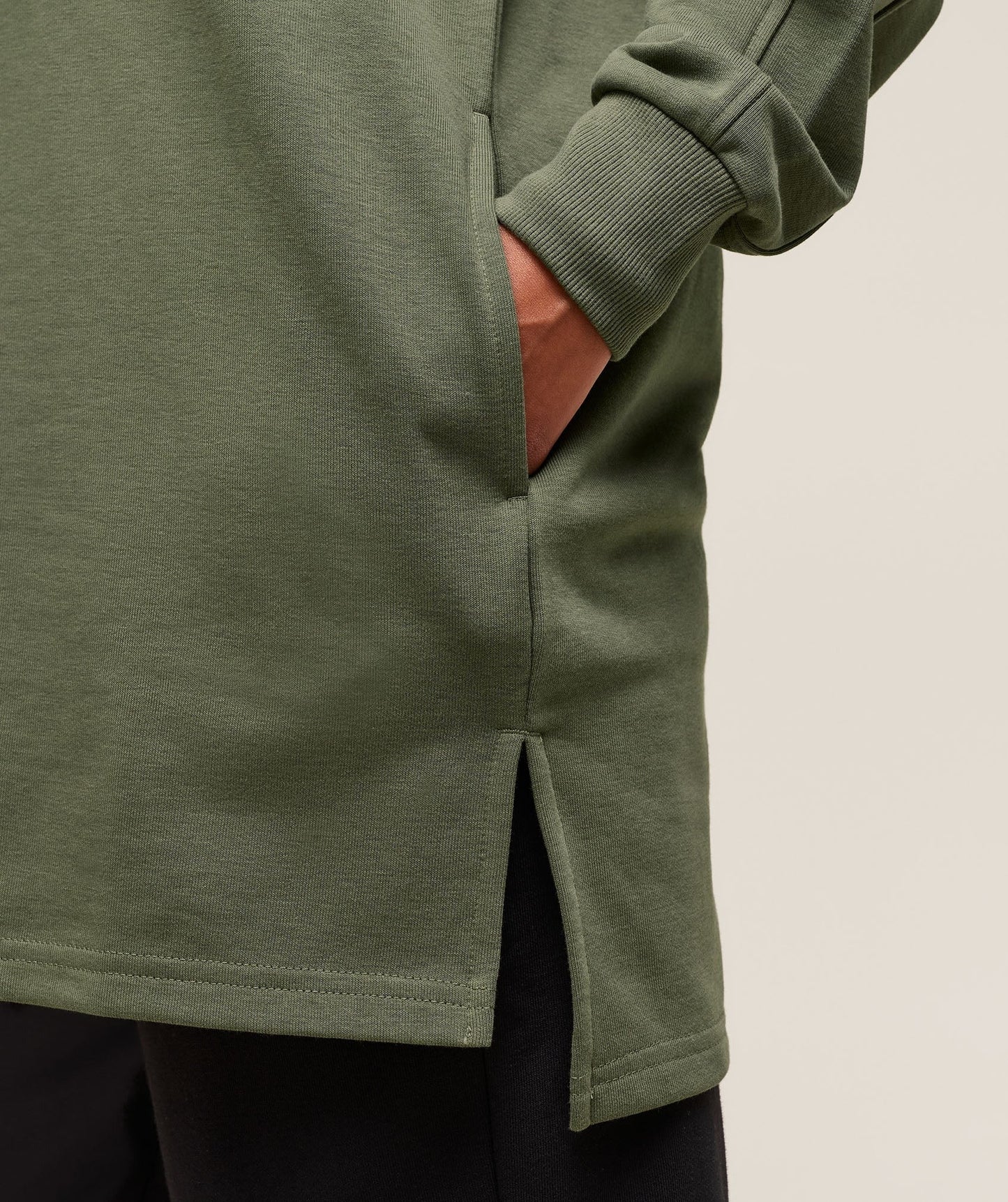 Gymshark Covered Pullover - Core Olive