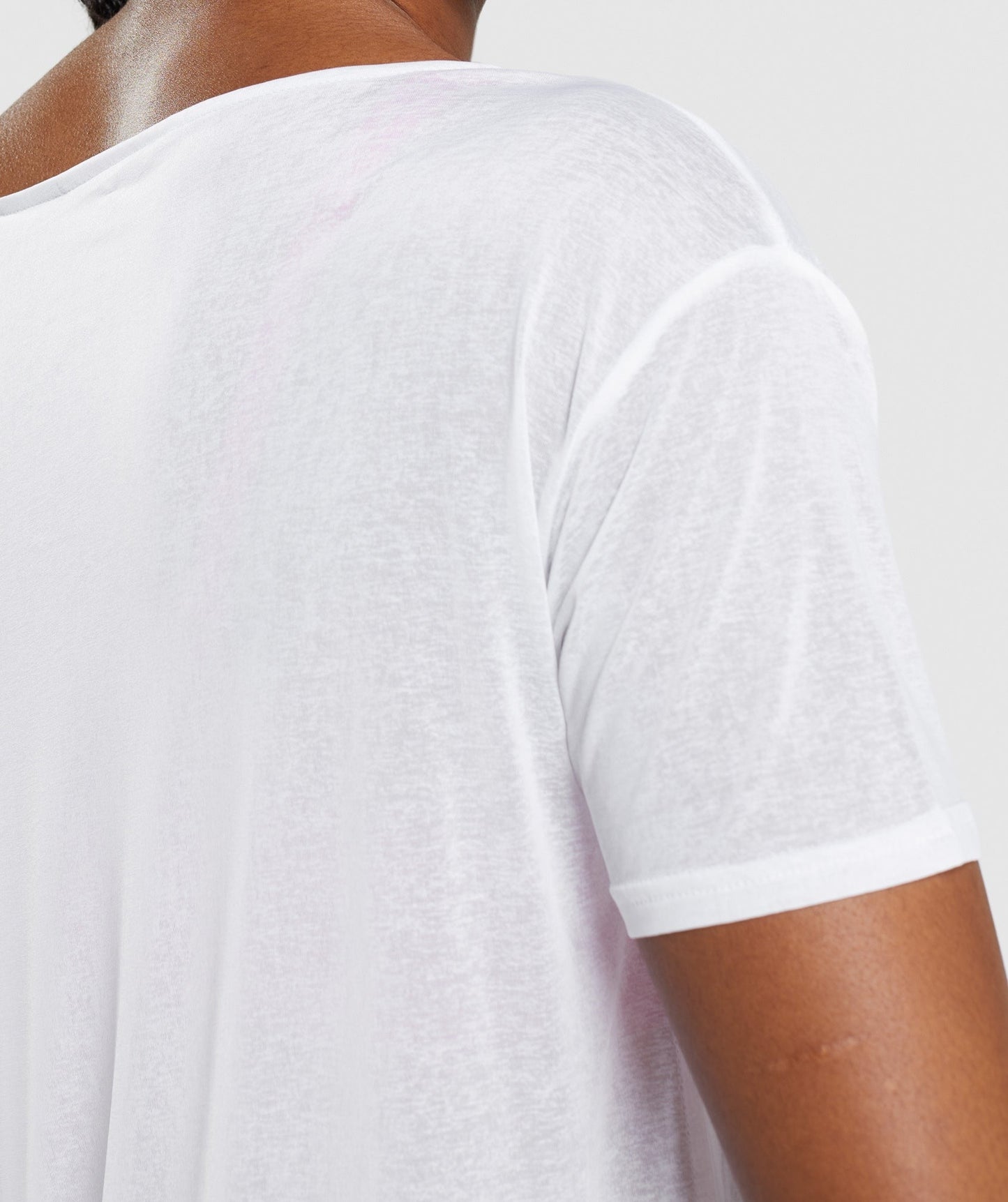 Gymshark Training Oversized Top - White