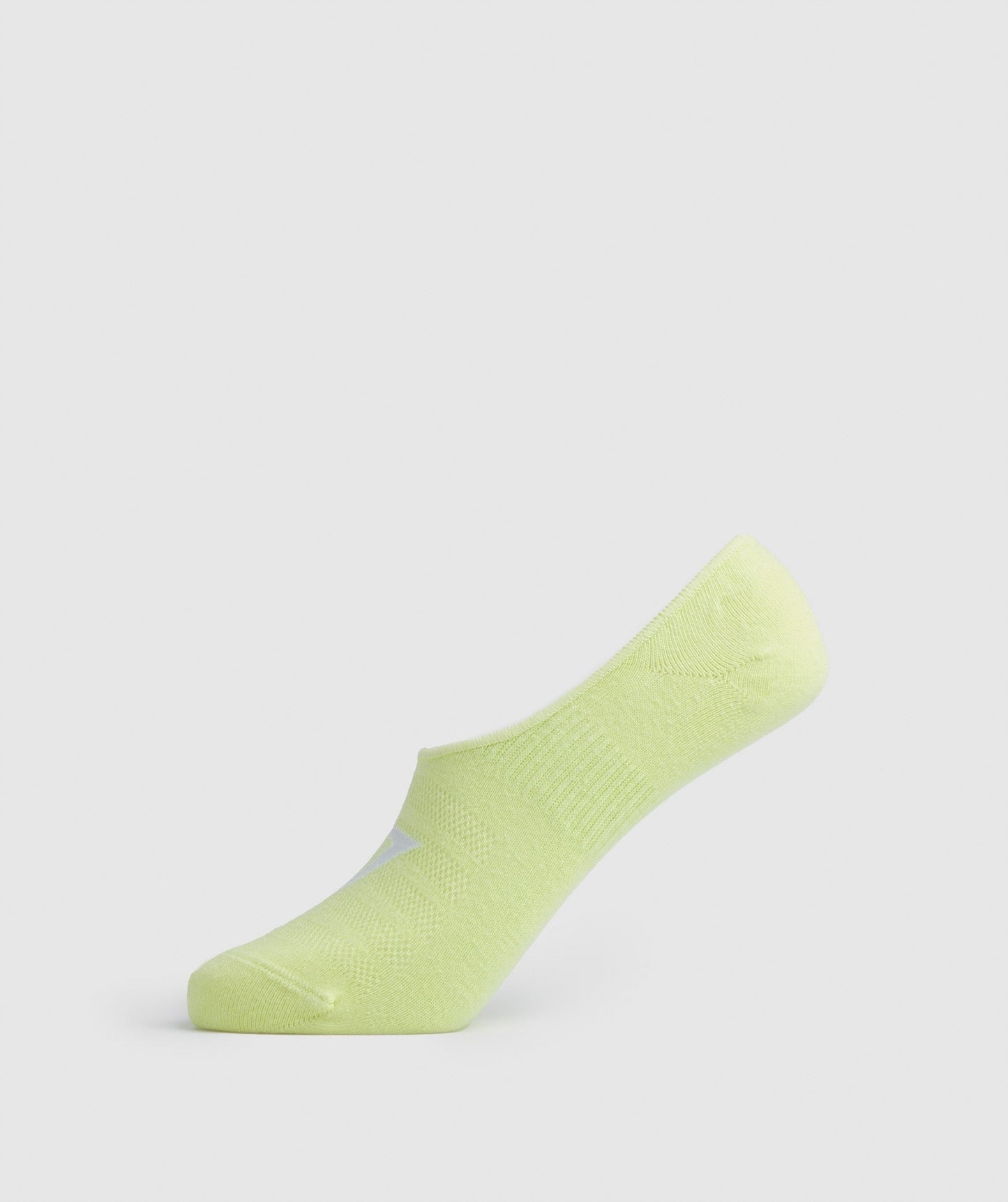 Gymshark No Show Socks 3pk - Grey/Green/Green