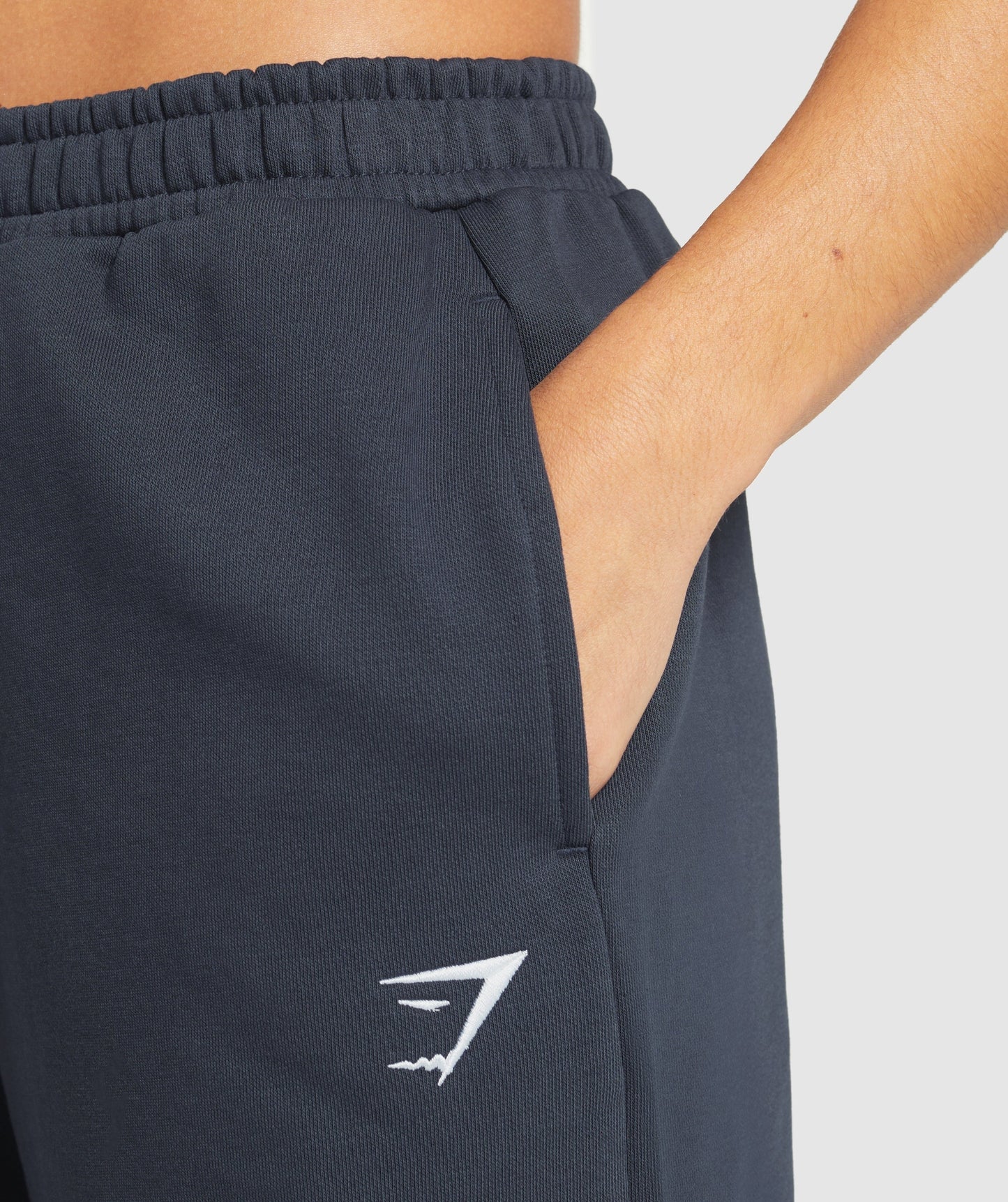 Gymshark Training Fleece Straight Leg Regular Joggers - Heavy Blue