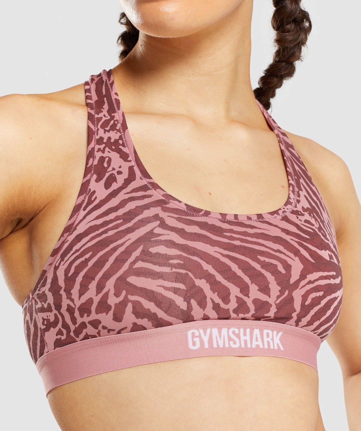 Gymshark Cotton Bralette - Alice Pink