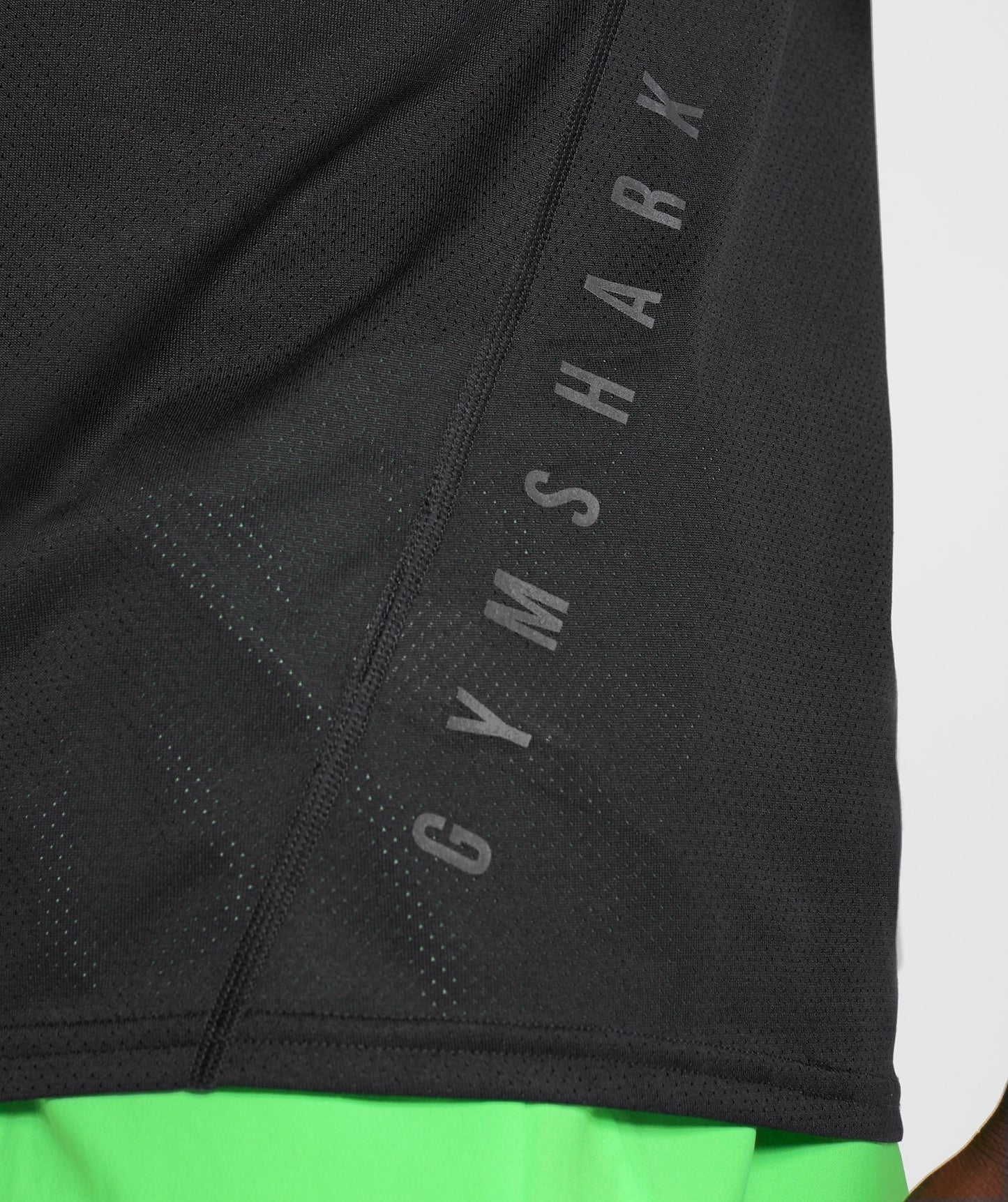 Gymshark Sport Tank - Black/Black Marl