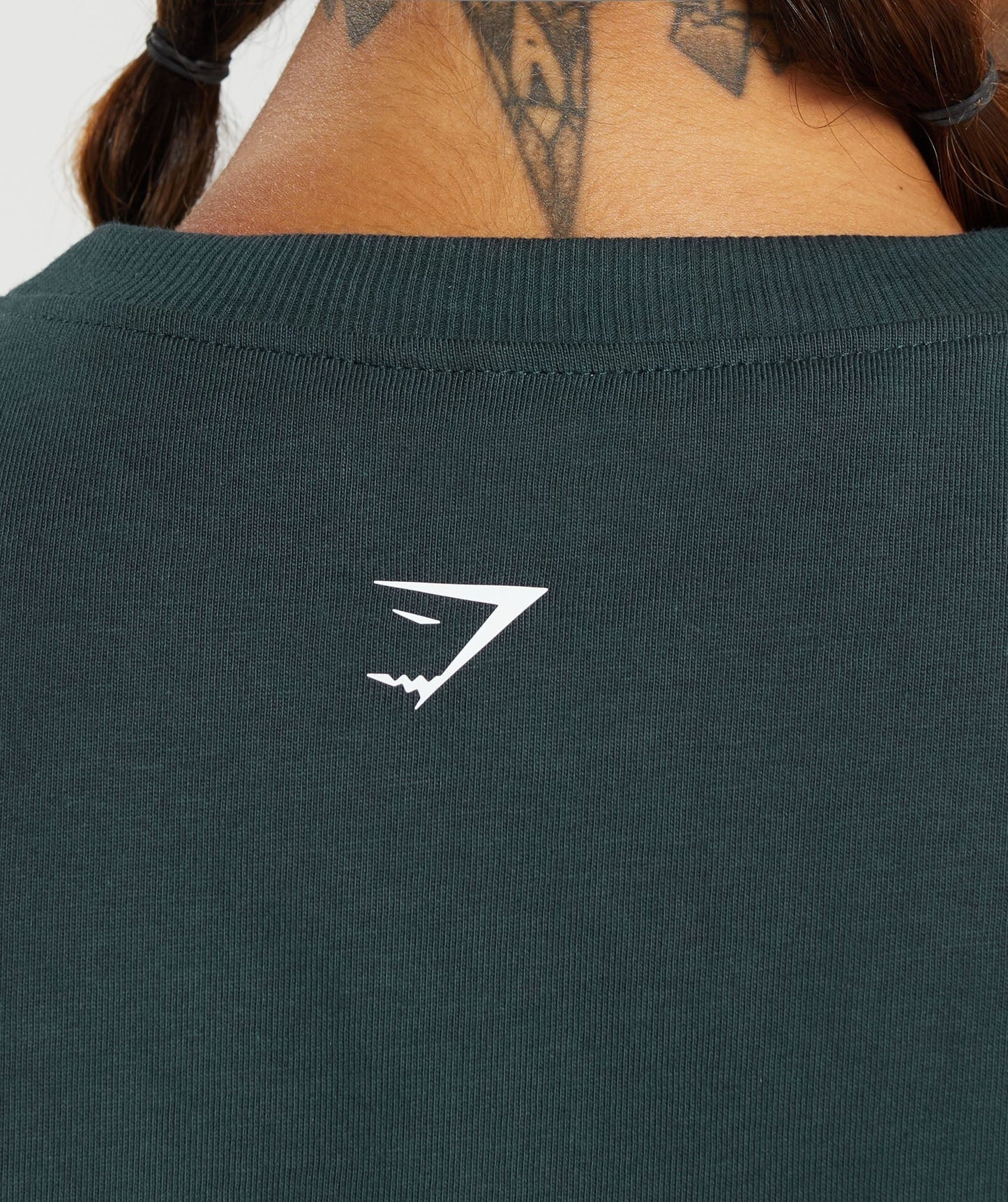 Gymshark Motorcross Oversized T-Shirt - Darkest Teal