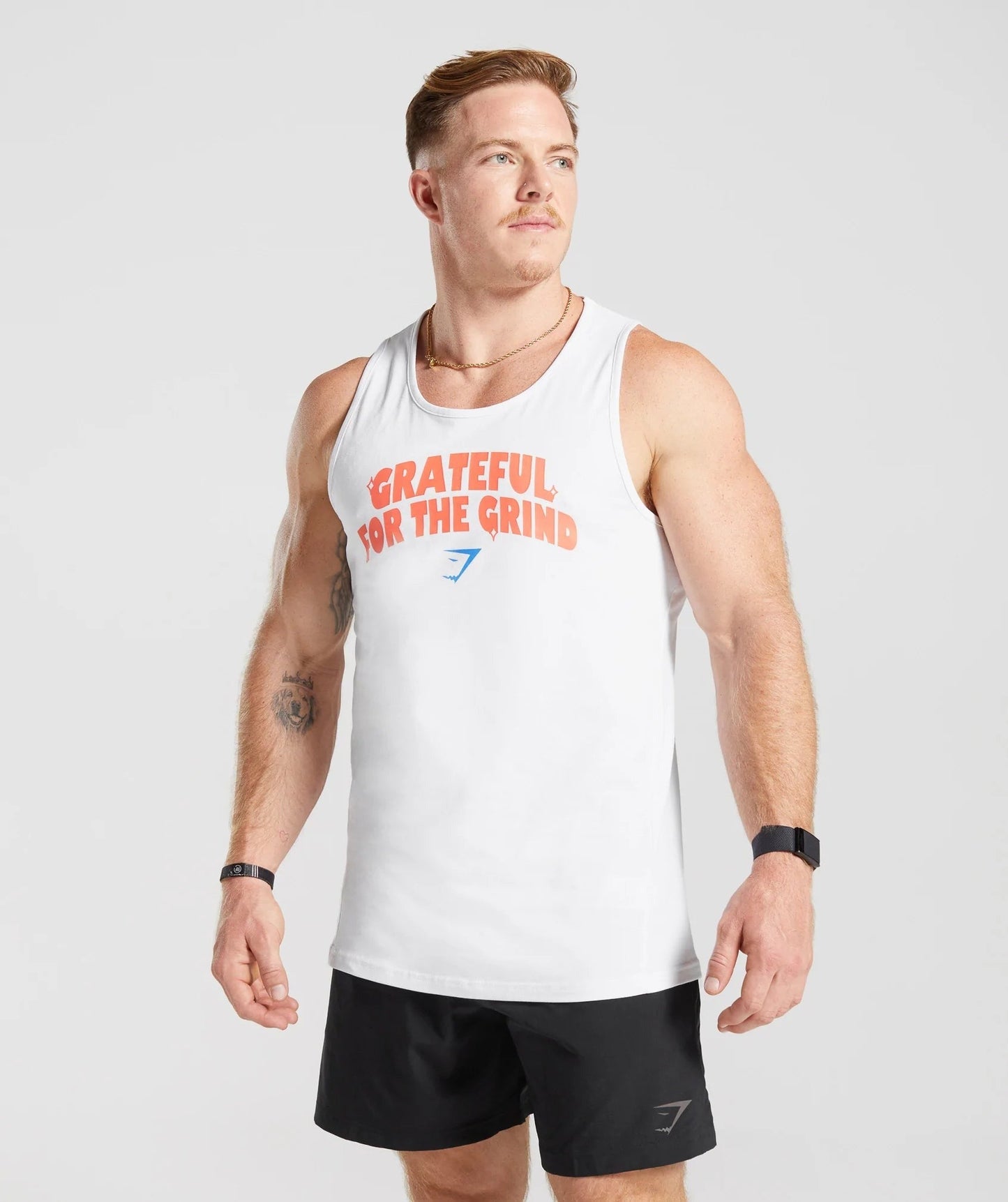 Gymshark Noah Ohlsen Sun Tank - White
