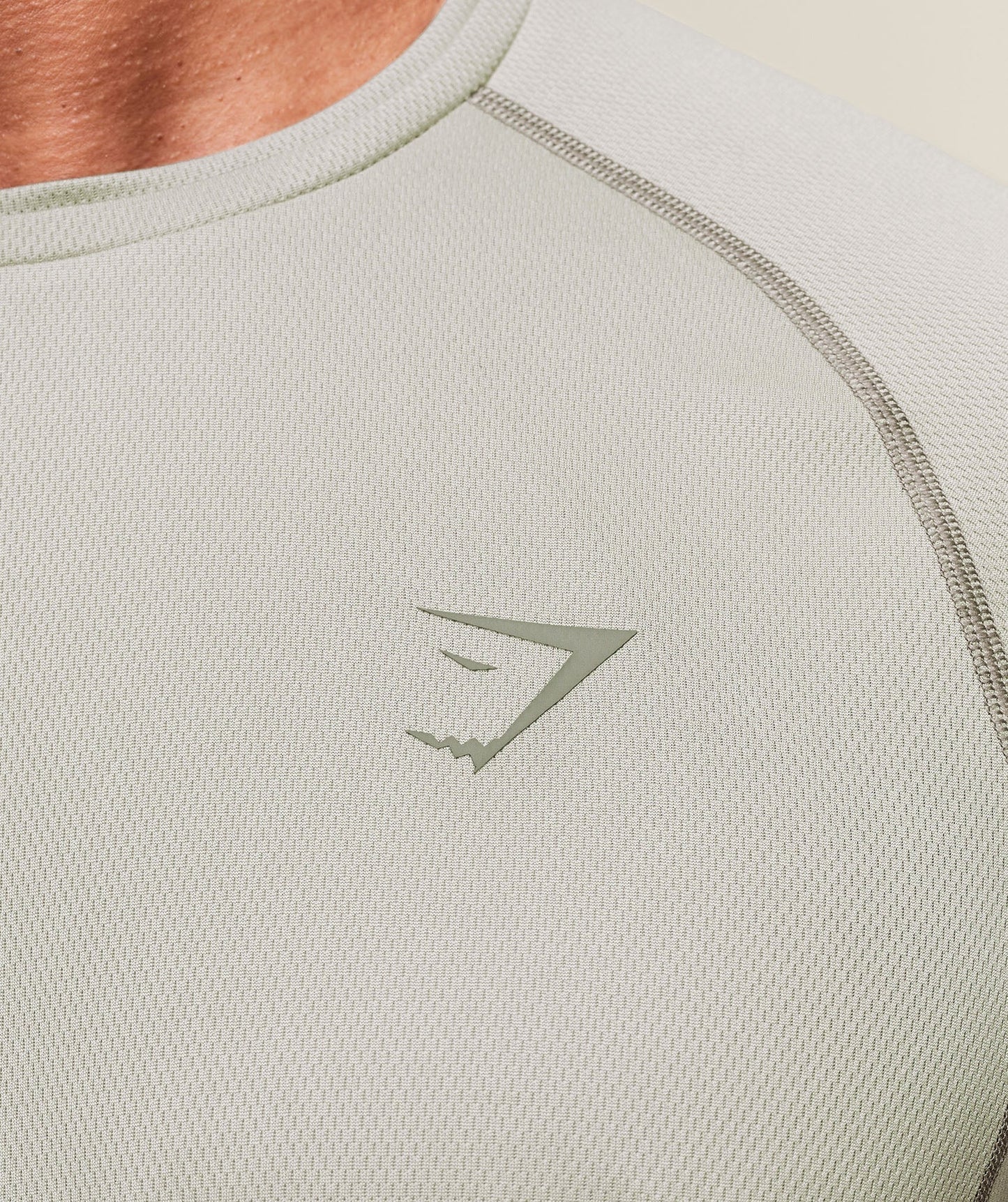 Gymshark Tactical T-Shirt - Chalk Green
