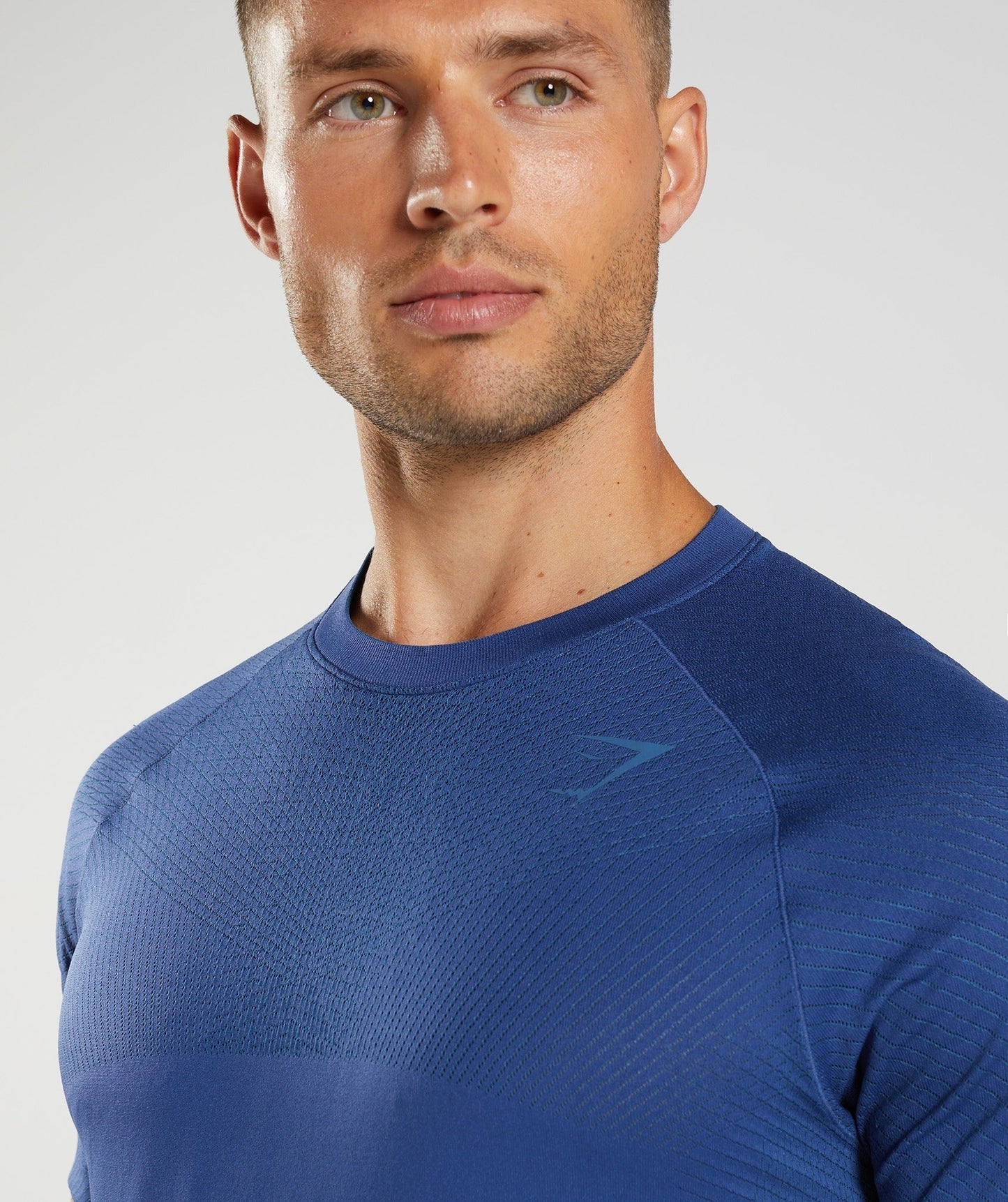 Gymshark Apex Seamless T-Shirt - Stellar Blue/Lakeside Blue