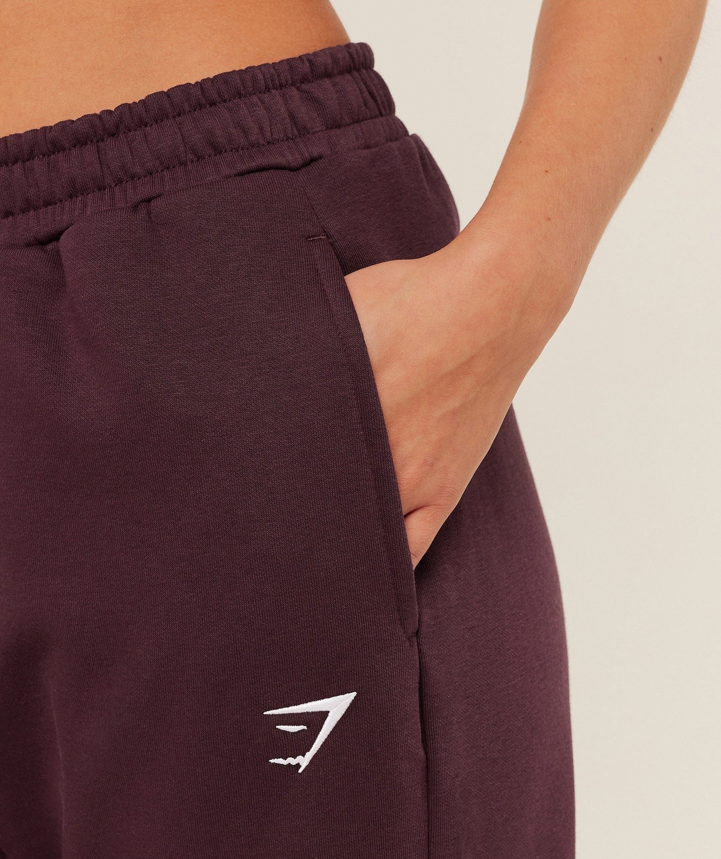 Gymshark Training Fleece Straight Leg Regular Joggers - GS Cherry Purple