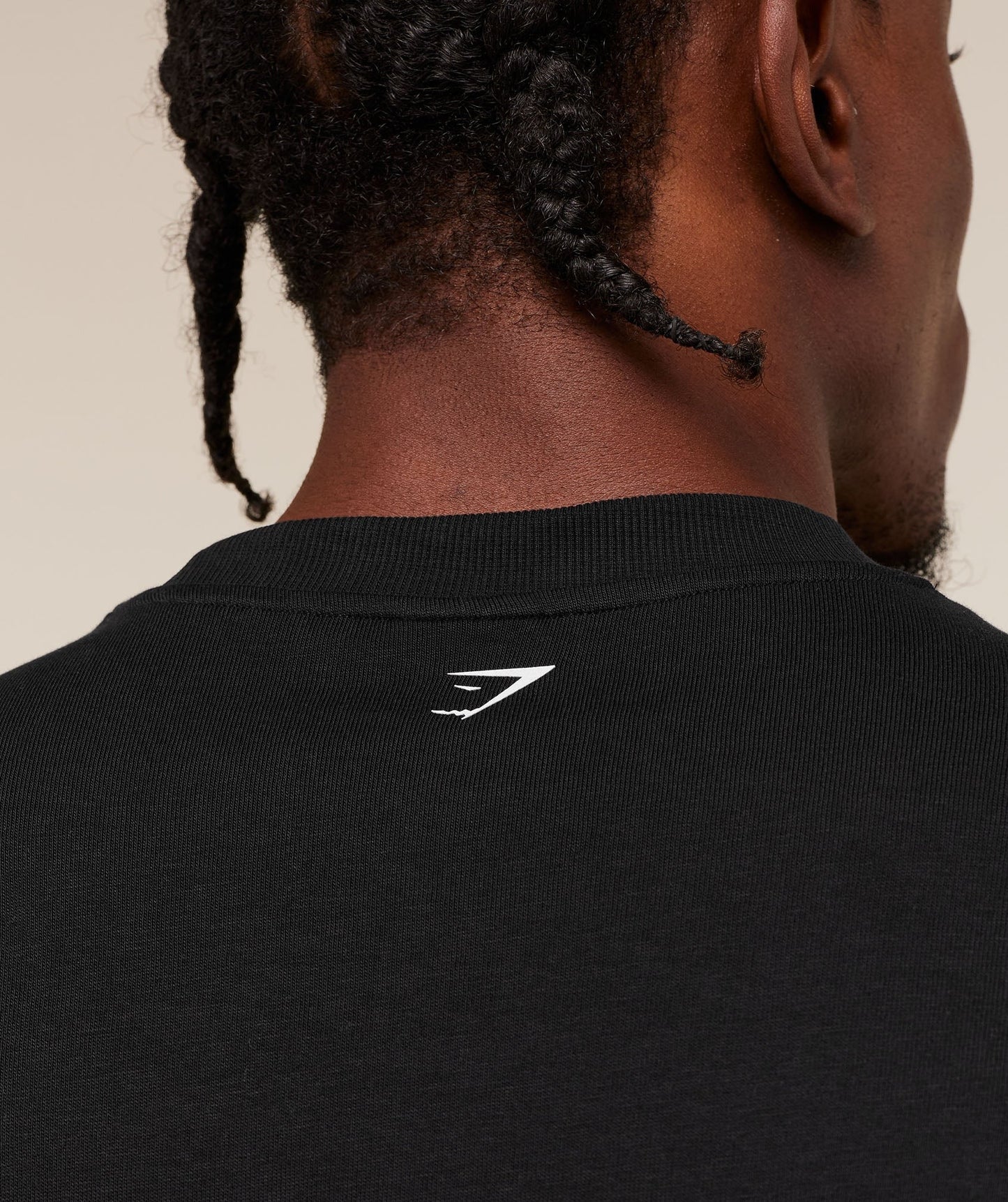 Gymshark Fade Graphic Long Sleeve T-Shirt - GS Black