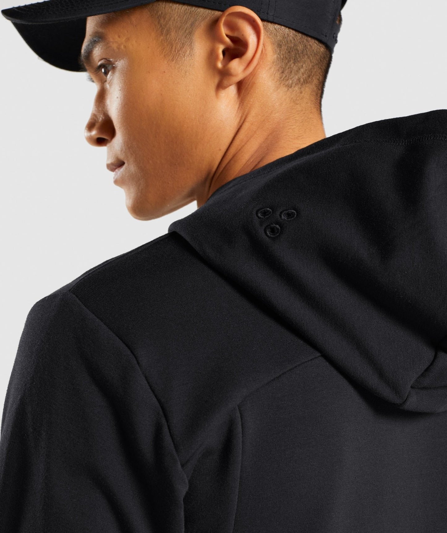 Gymshark Chalk Hoodie - Black