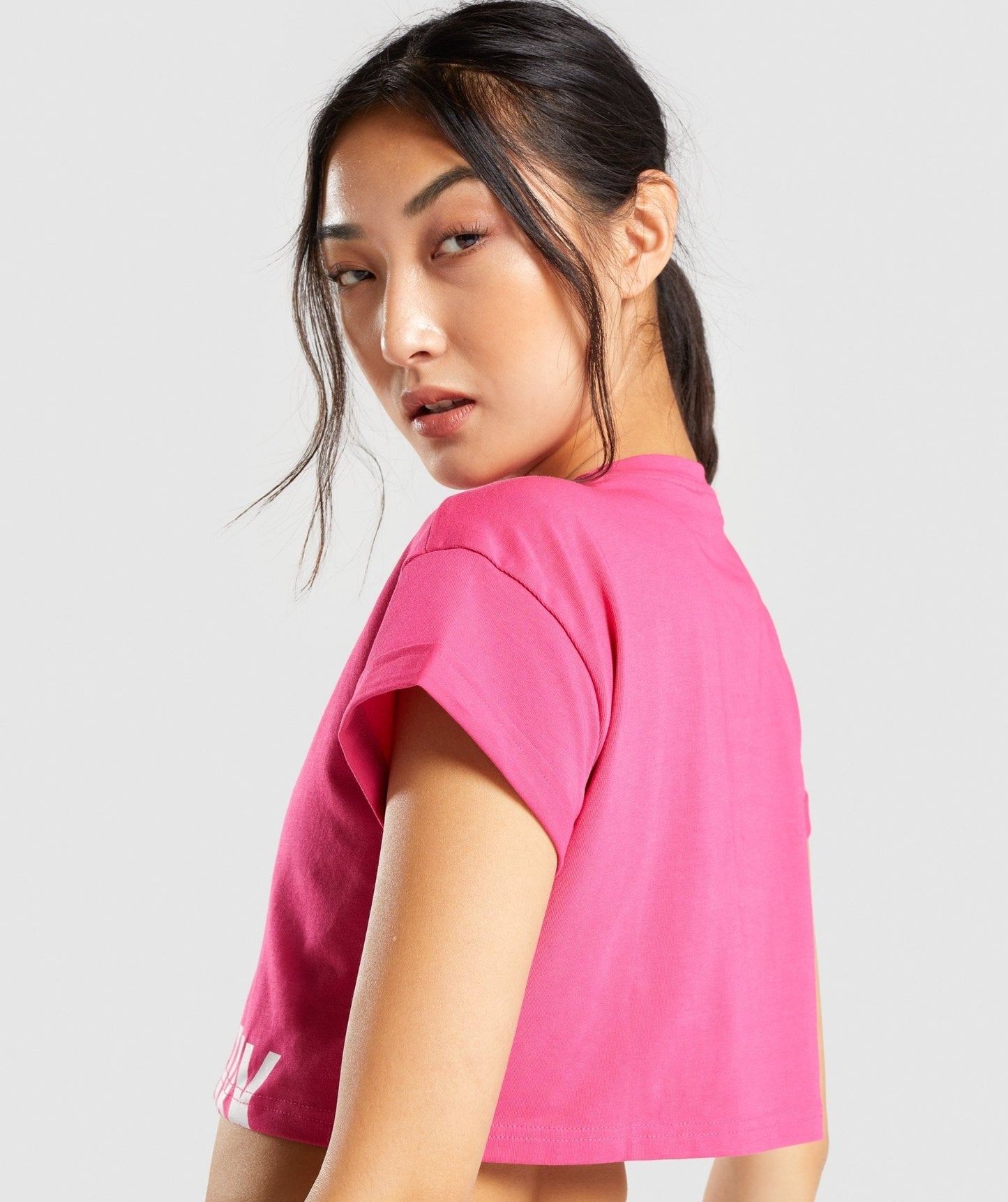Gymshark Fraction Crop Top - Pink