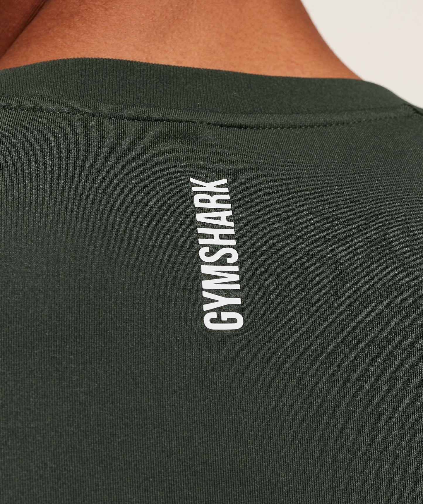 Gymshark Shadow Seamless Long Sleeve T-Shirt - Trail Green