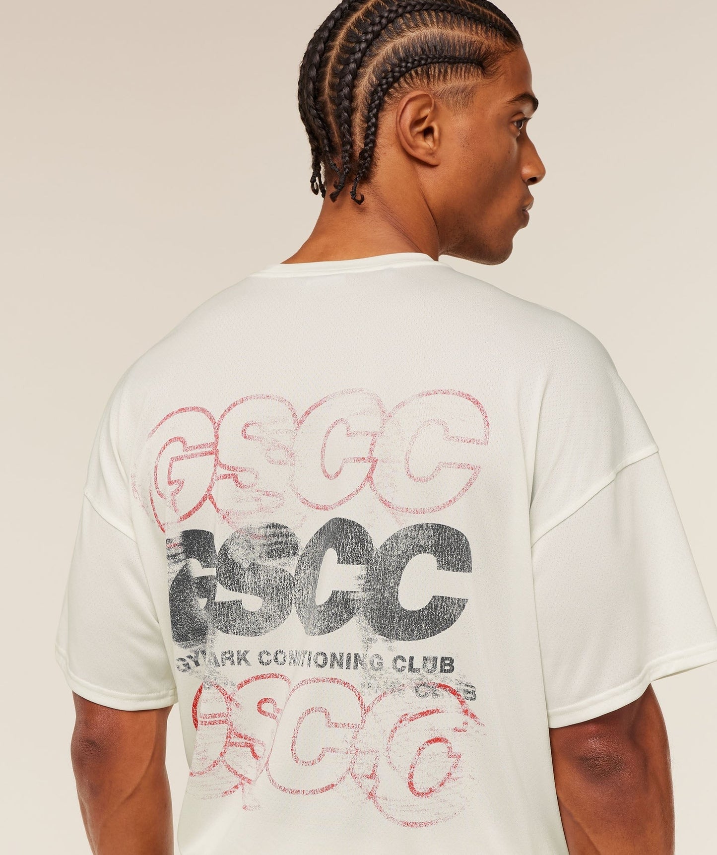Gymshark GSCC Graphic T-Shirt - Soft White