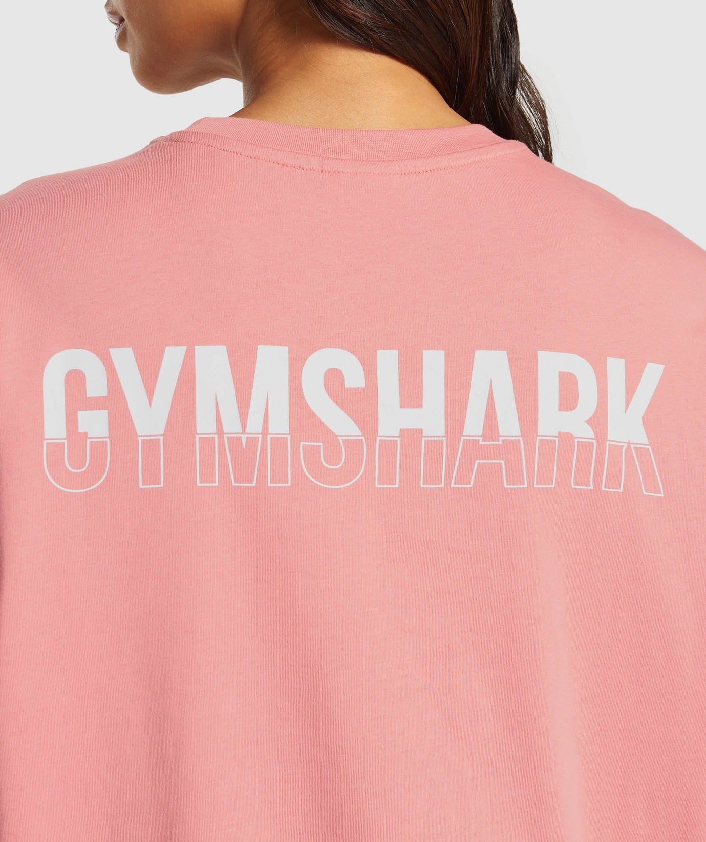 Gymshark Fraction Long Sleeve T-Shirt - Classic Pink