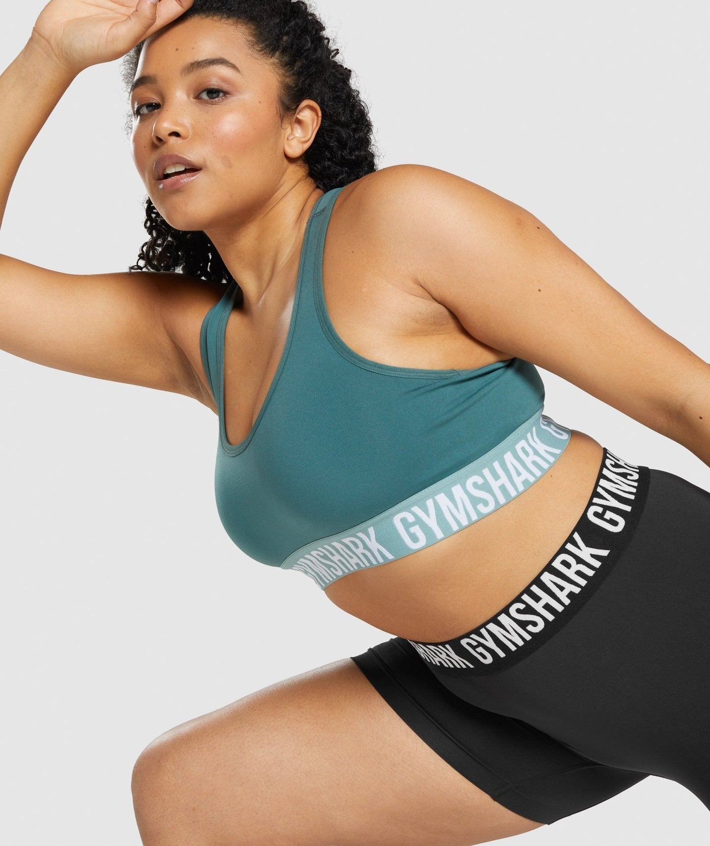 Gymshark Fit Seamless Sports Bra - Dark Green