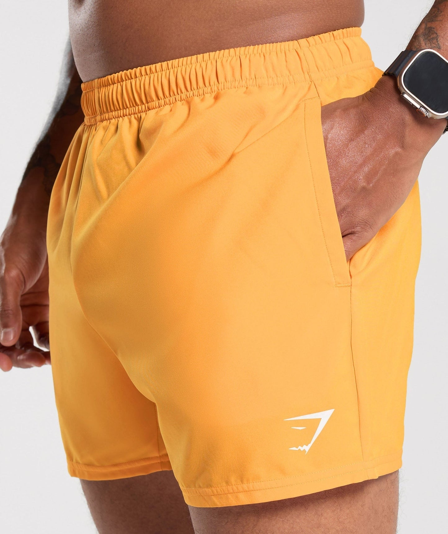 Gymshark Arrival 5" Shorts - Fitness Orange
