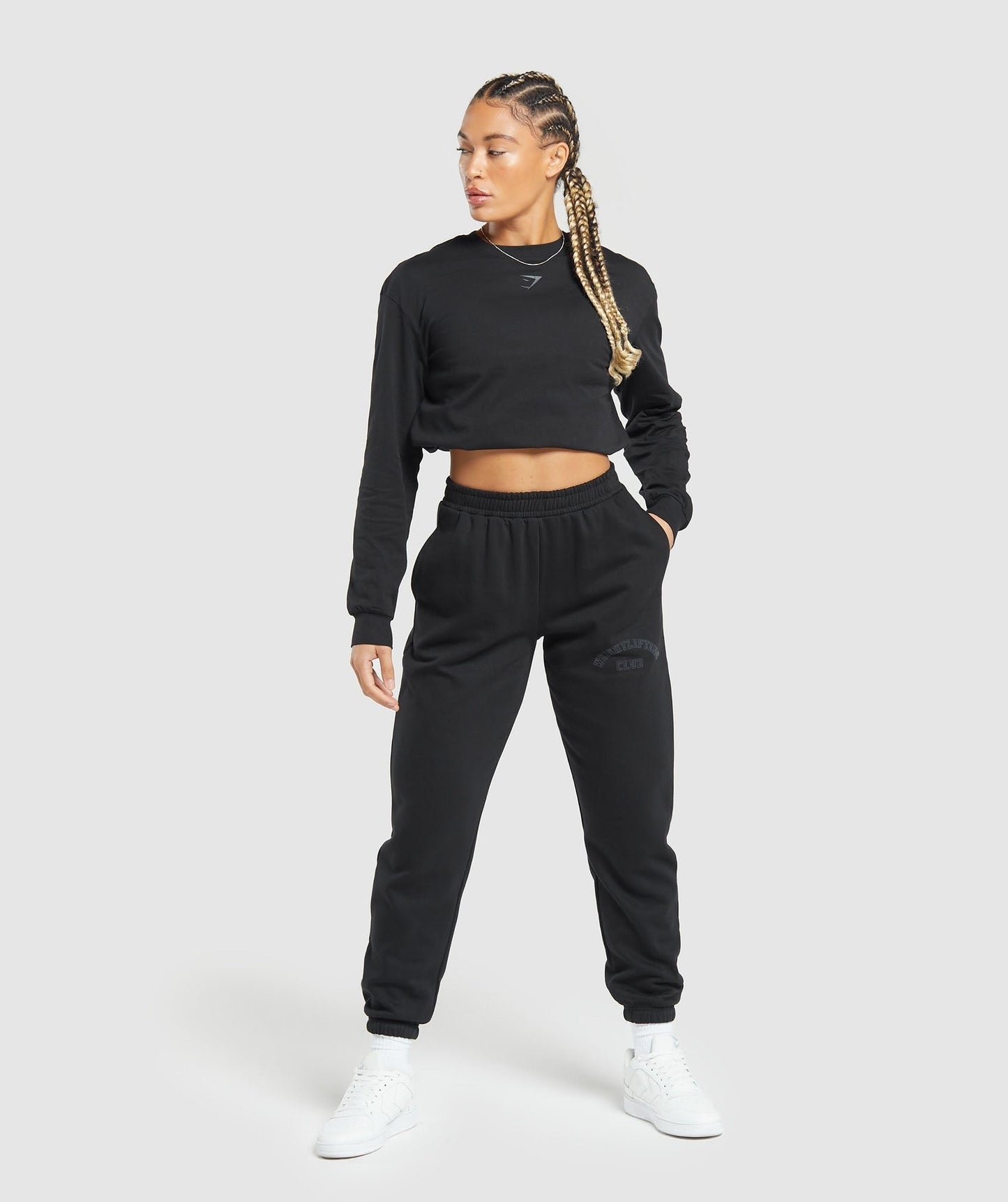 Gymshark Weightlifting Long Sleeve Top - Black