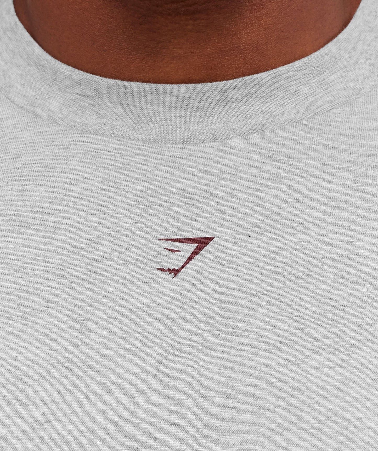 Gymshark Strength T-Shirt - Light Grey Core Marl