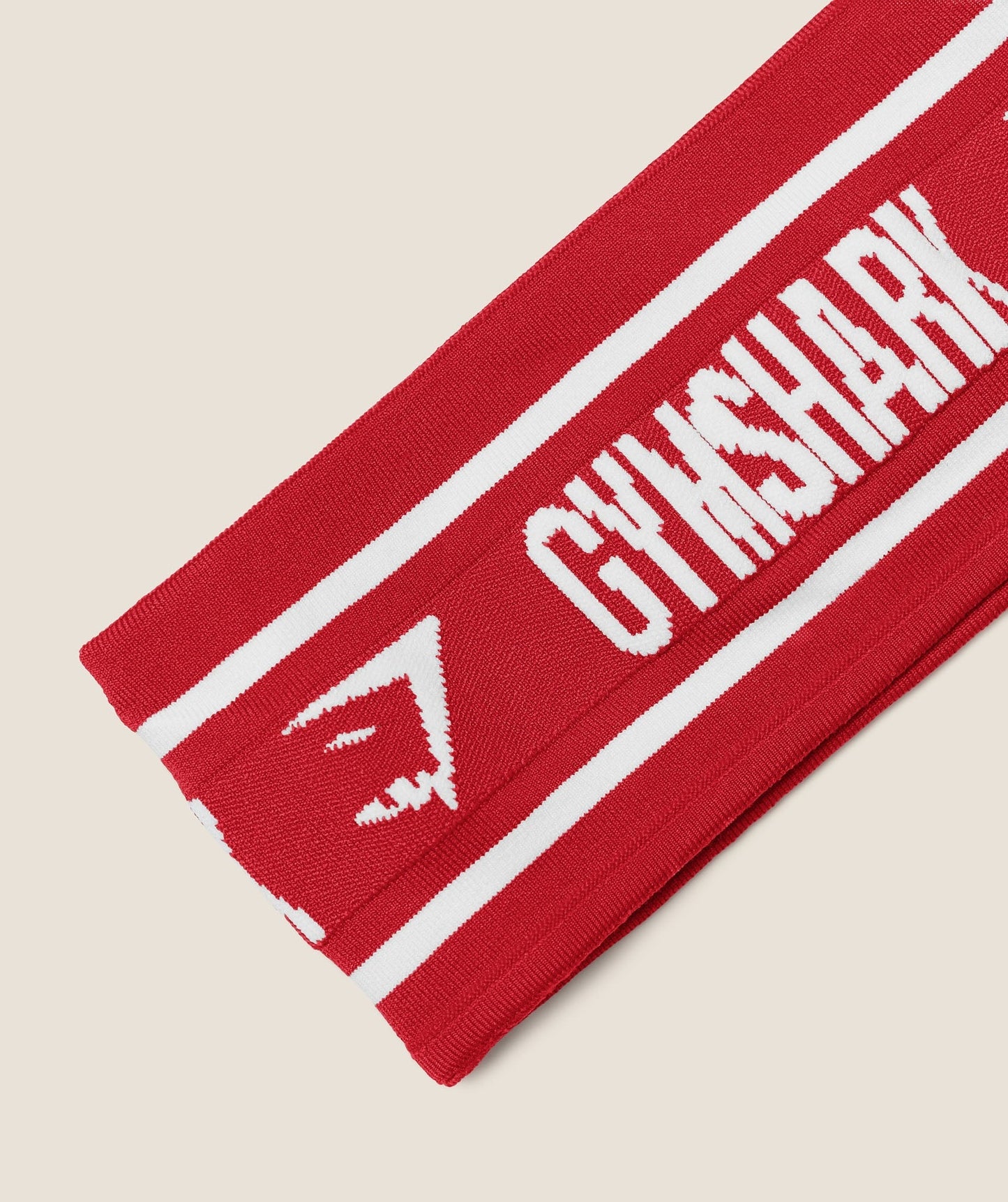 Gymshark Diffuse Logo Headband - Carmine Red
