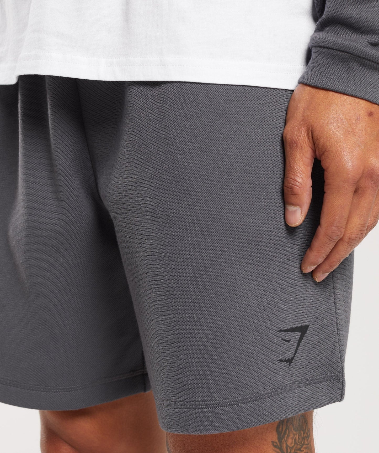 Gymshark Knit Shorts - Silhouette Grey