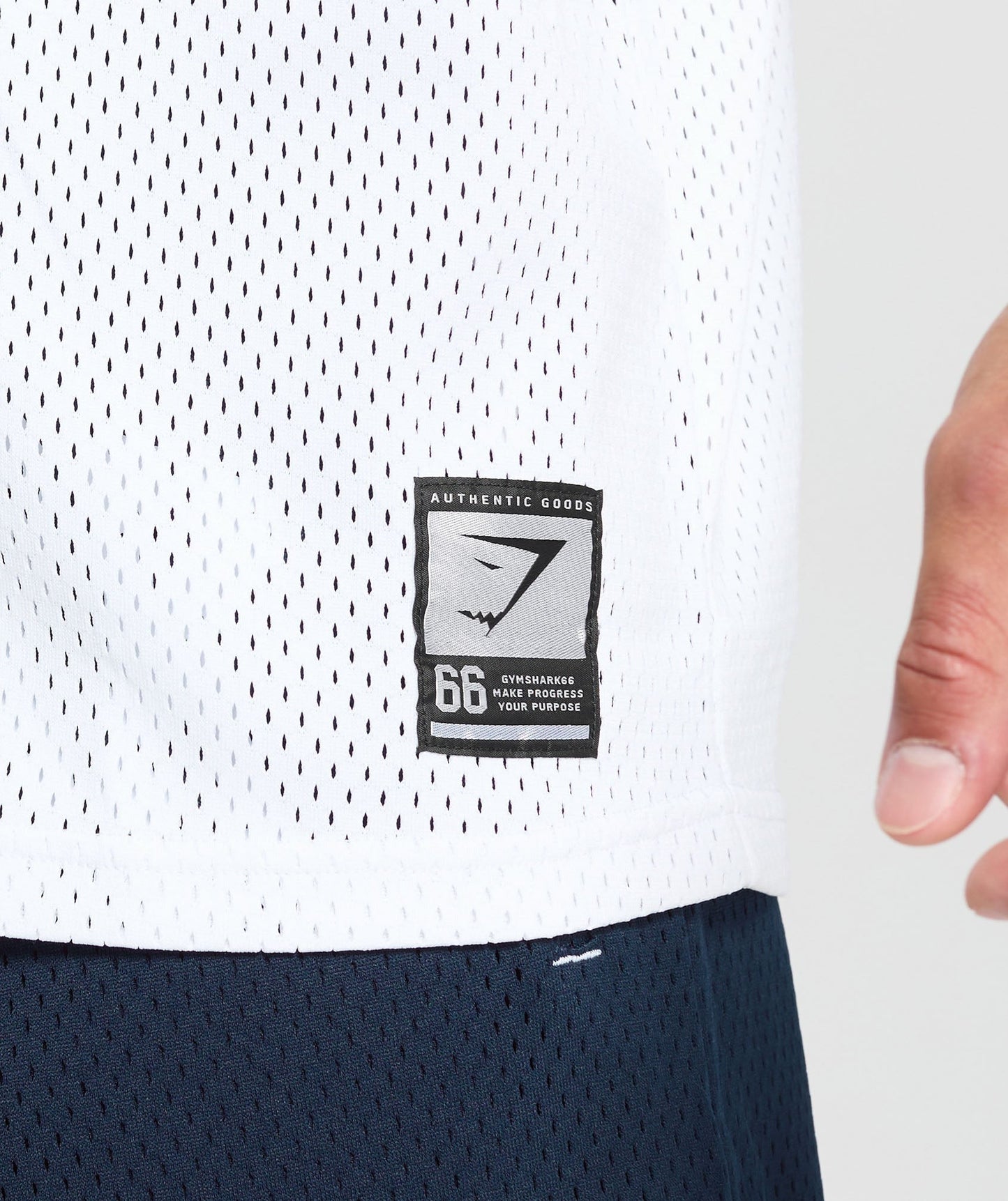 Gymshark Sports Jersey - White