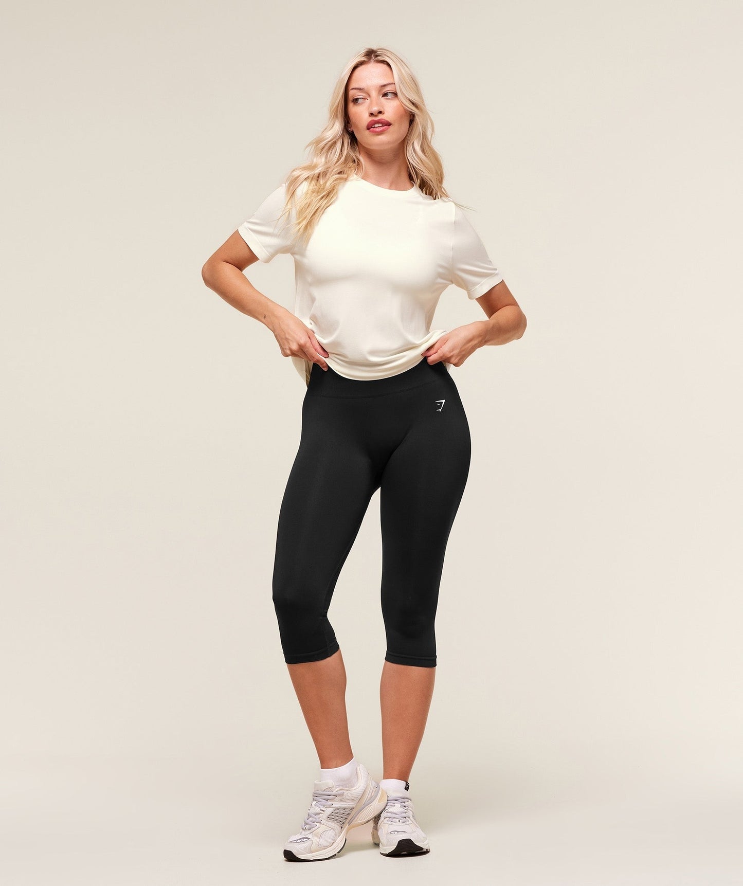 Gymshark Everyday Seamless T-Shirt - Soft White