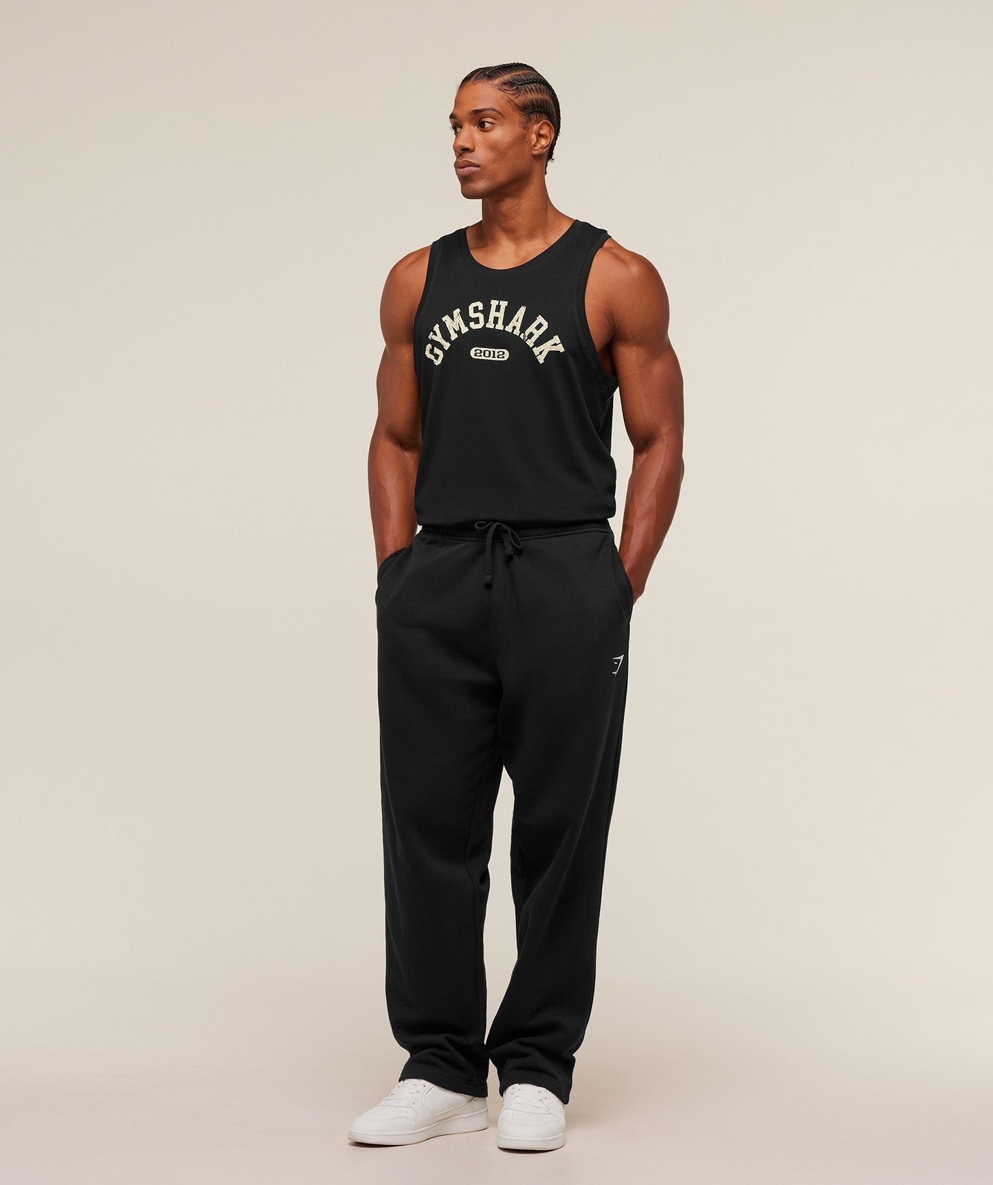 Gymshark 2012 Strength Tank - Black