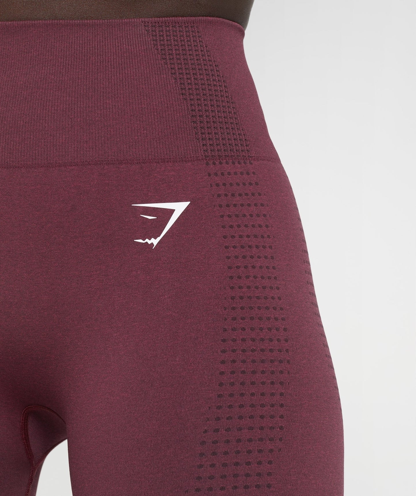 Gymshark Vital Leggings - Baked Maroon Marl