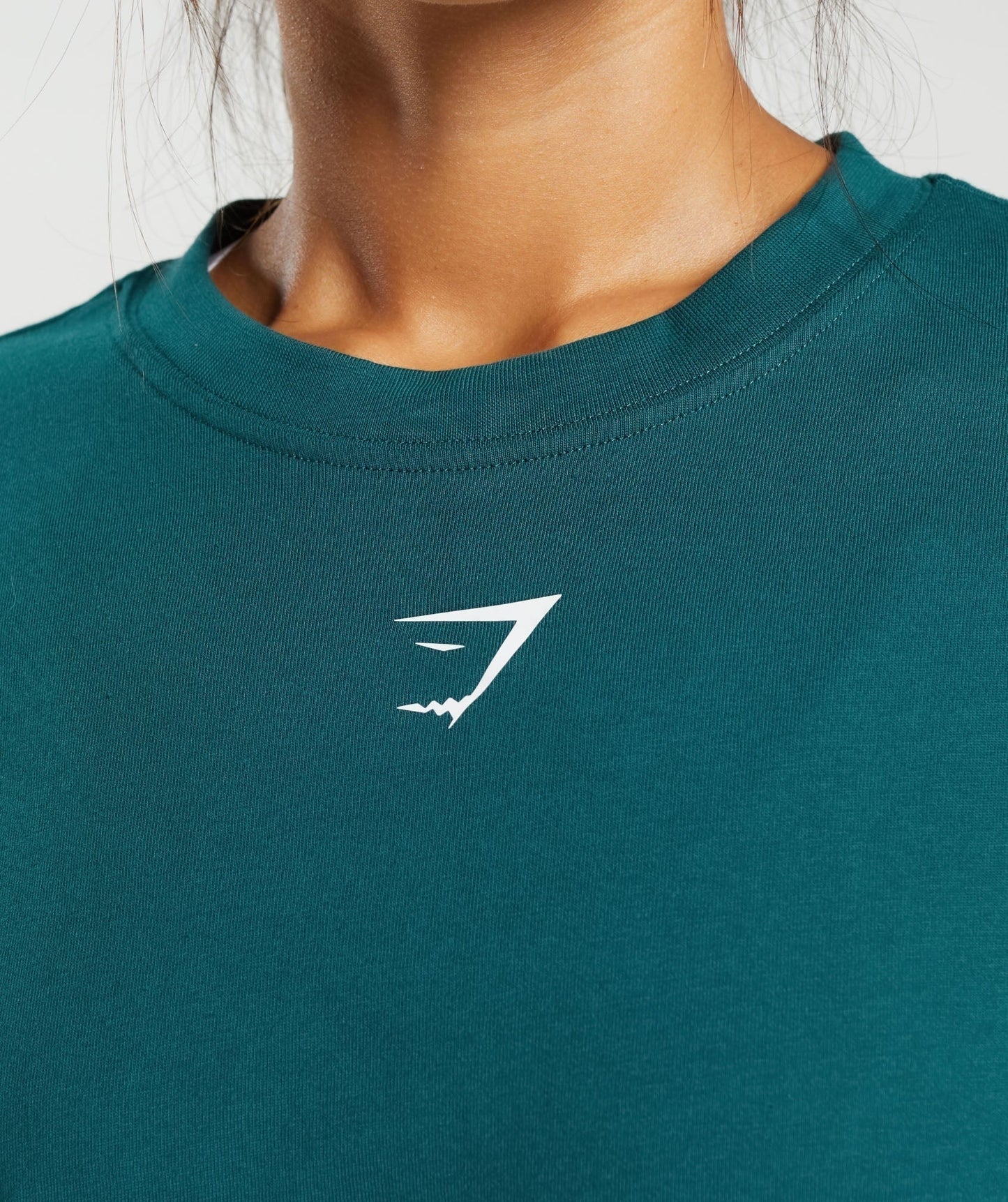 Gymshark Fraction Oversized T-Shirt - Deep Teal